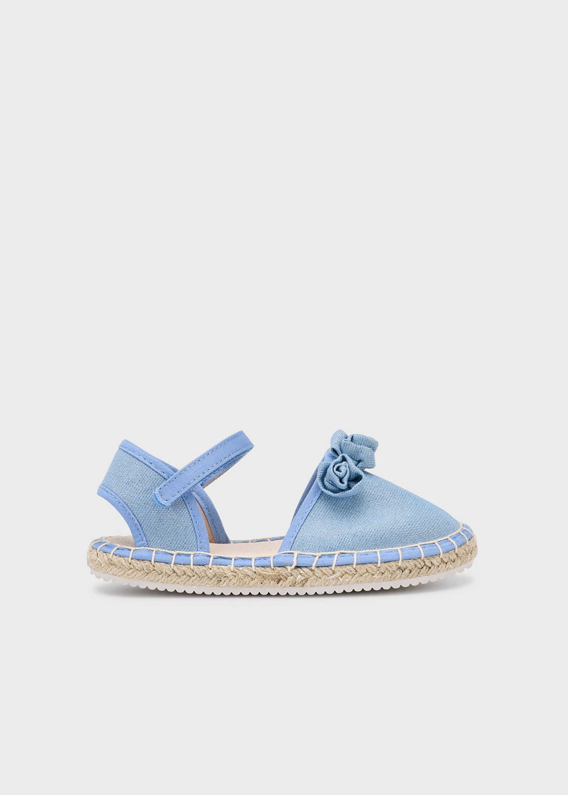 Girl Espadrilles with Floral Detail Girl Espadrilles with Floral Detail