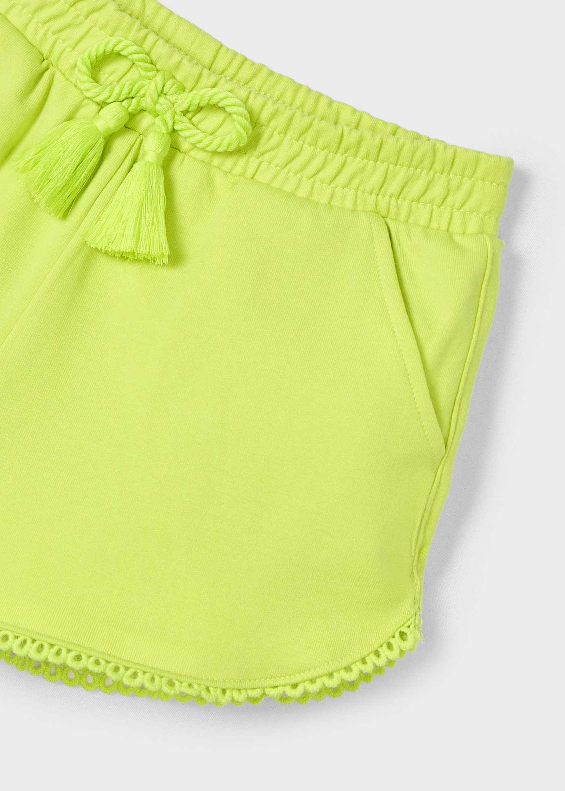 Pantalón corto deportivo básico niña