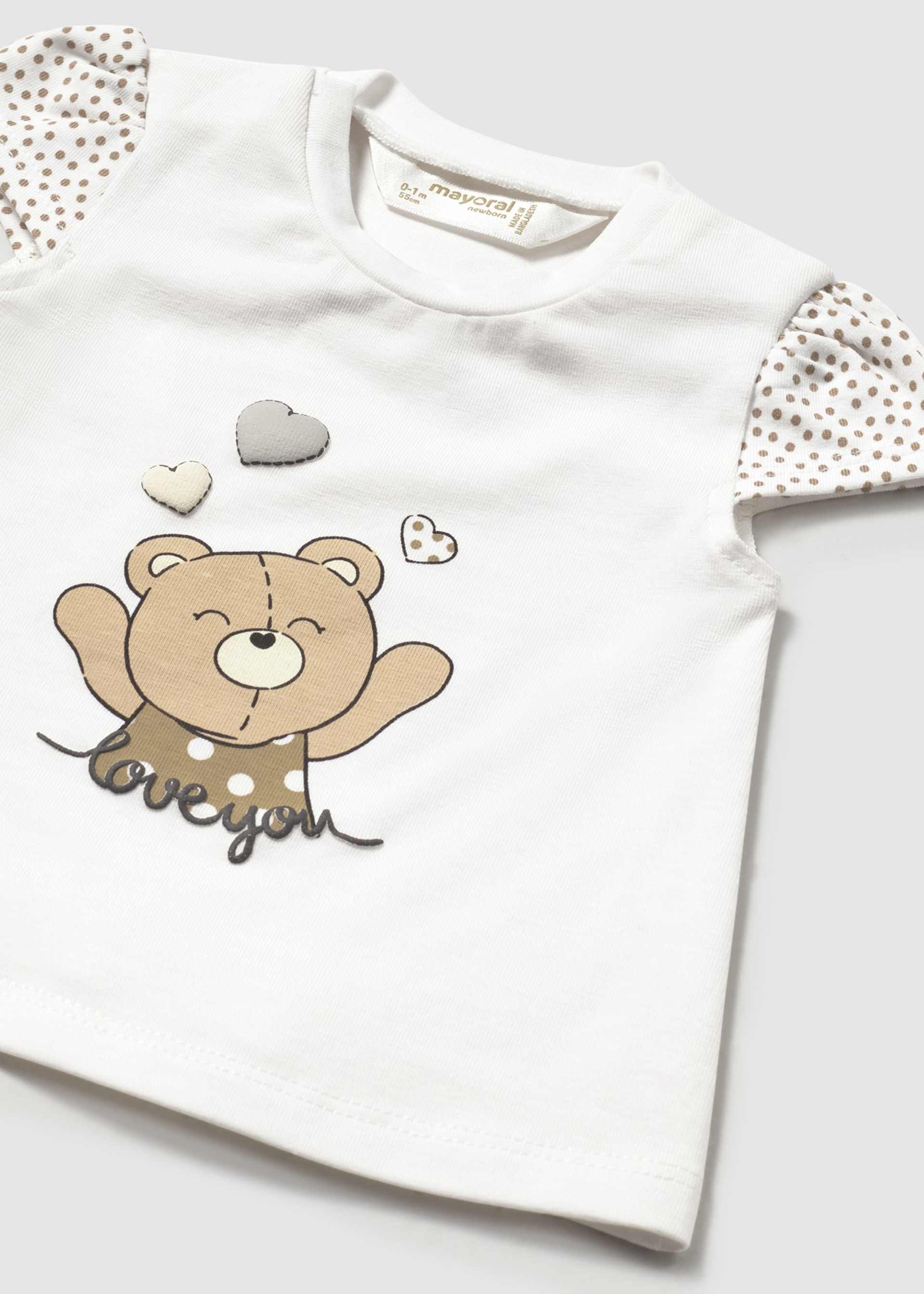 Newborn girl print t-shirt Newborn girl print t-shirt