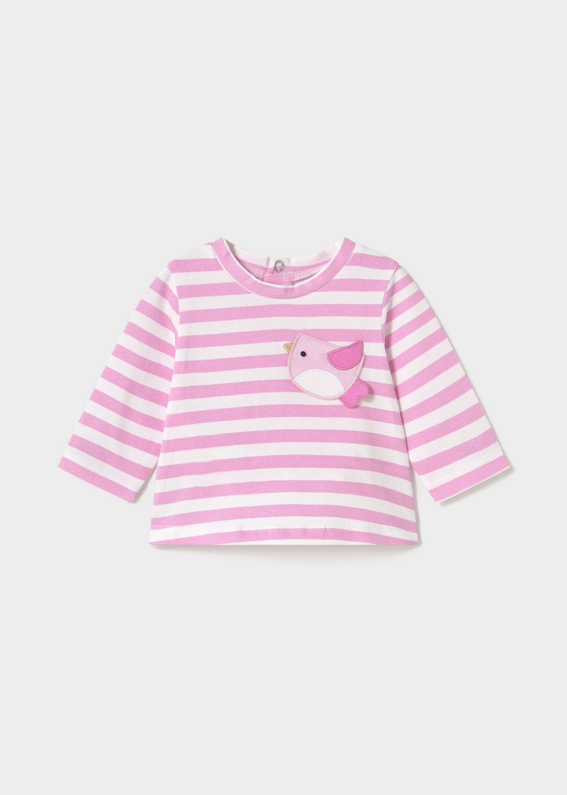 Newborn girl striped long sleeved top Newborn girl striped long sleeved top