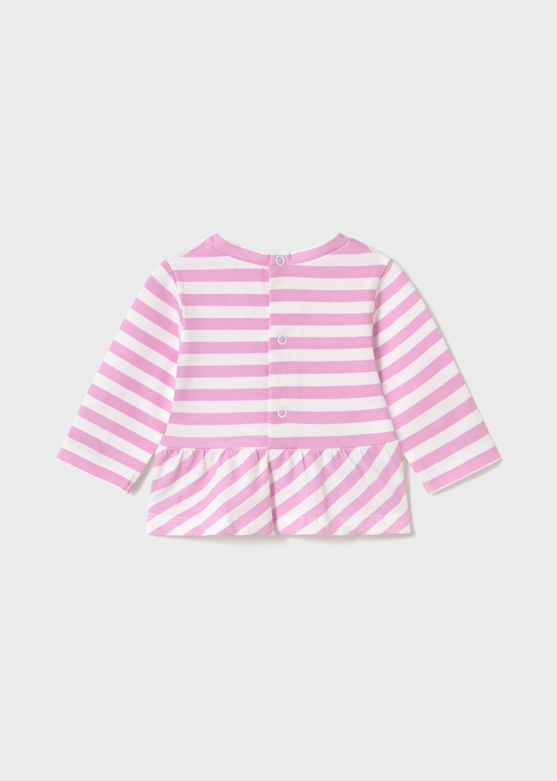 Newborn girl striped long sleeved top Newborn girl striped long sleeved top