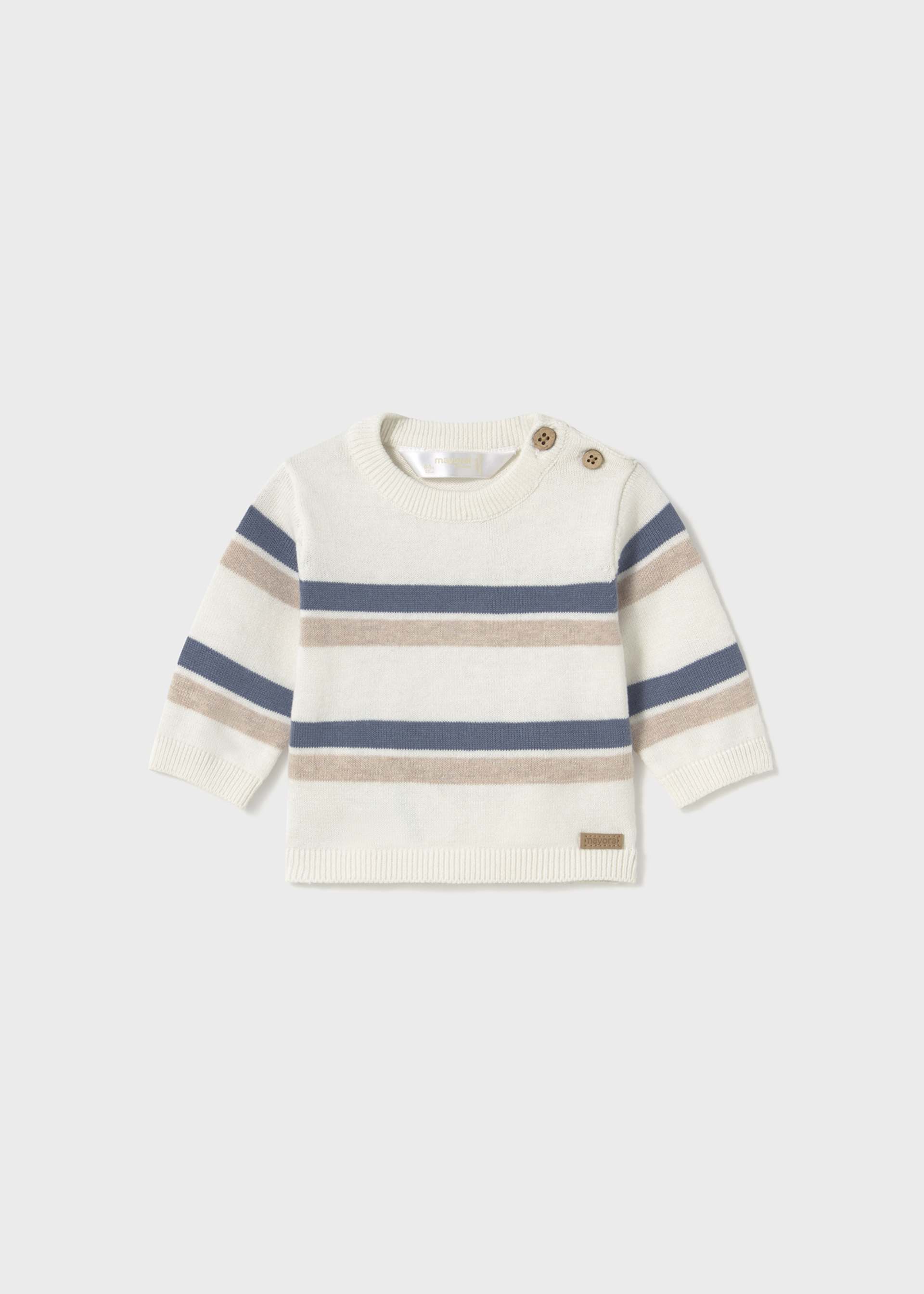 Newborn boy striped jumper Newborn boy striped jumper