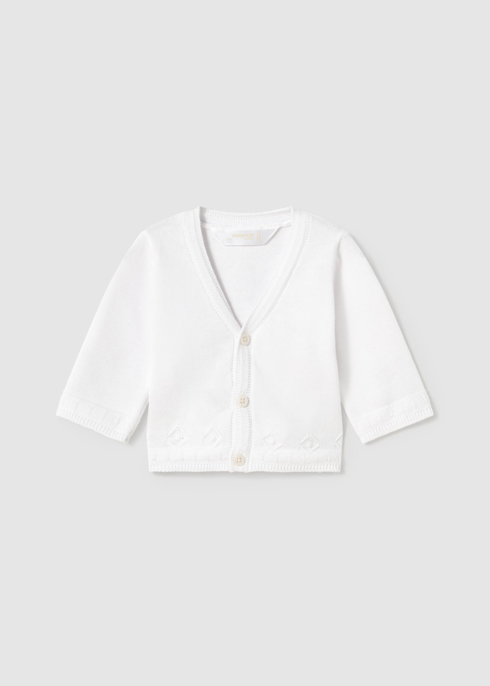 Newborn boy v-neck cardigan Newborn boy v-neck cardigan