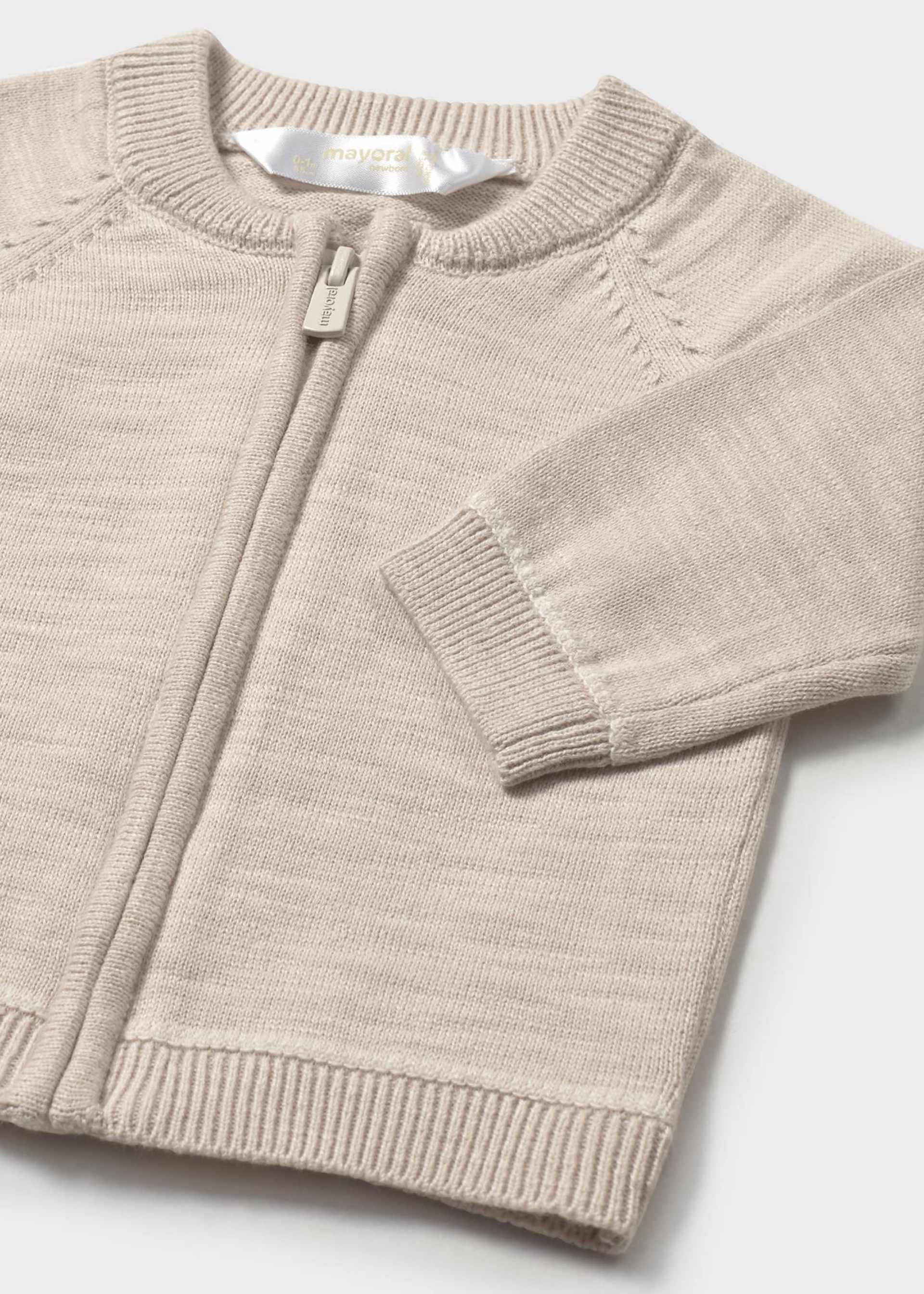 Cardigan habillé en tricot nouveau-né Cardigan habillé en tricot nouveau-né