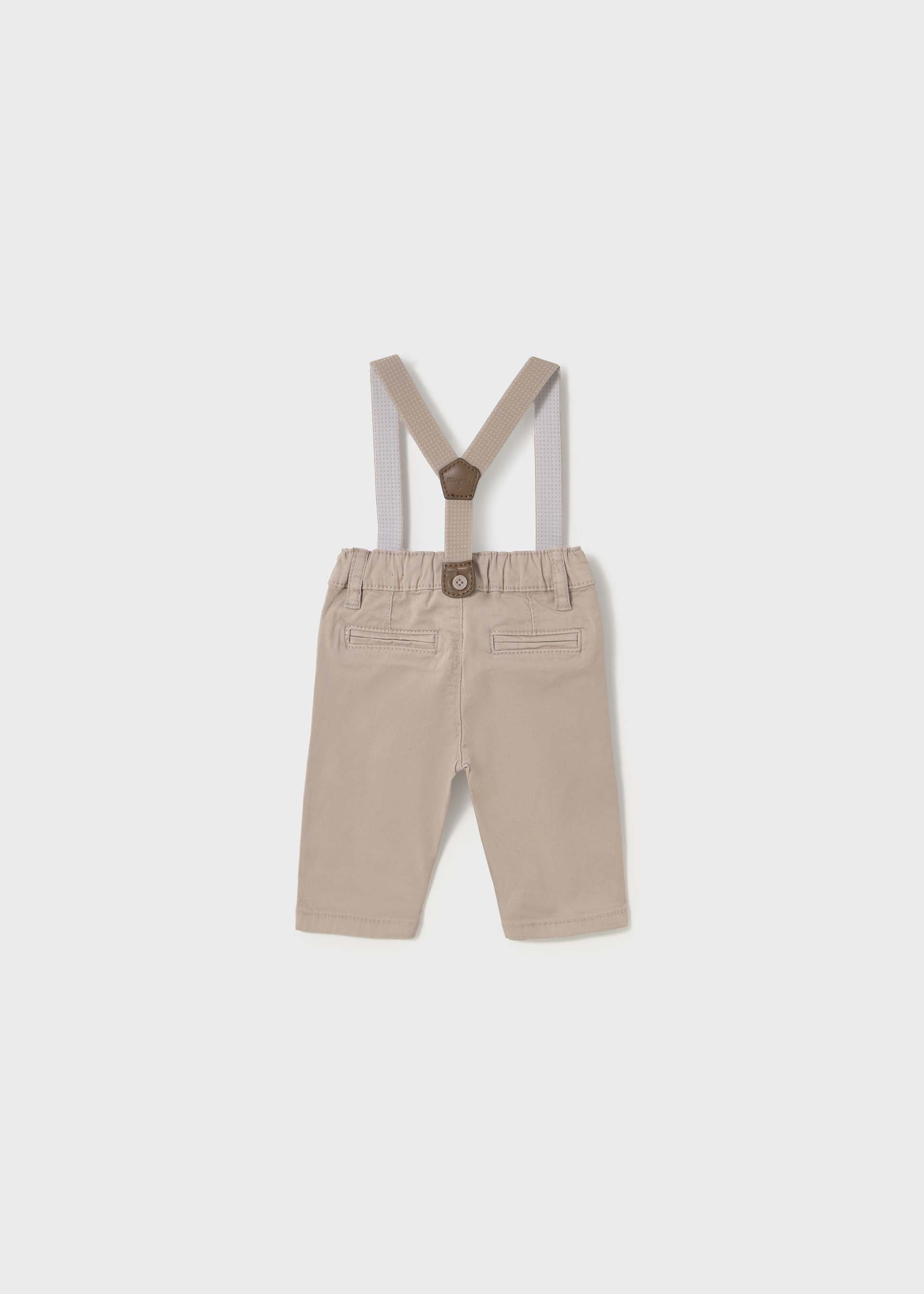 Newborn boy trousers with braces