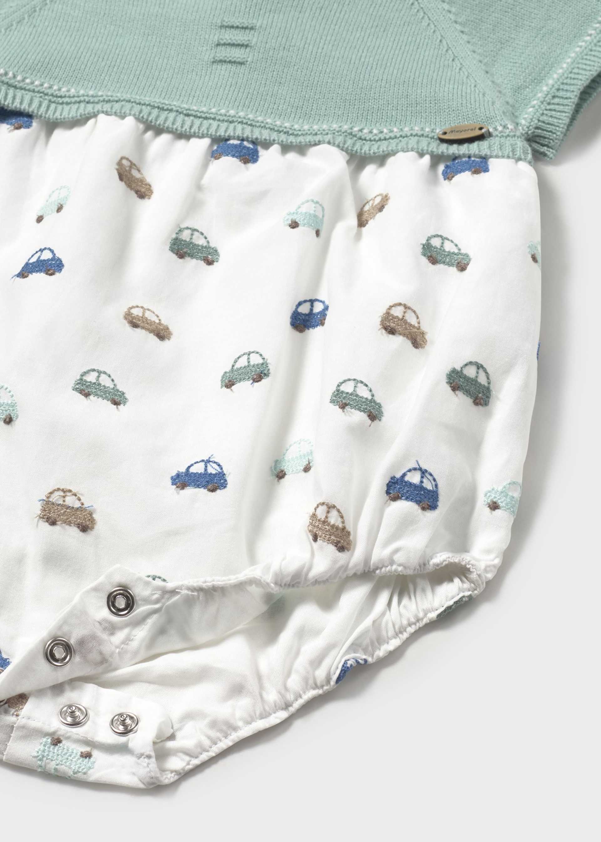 Barboteuse combinée nouveau-né