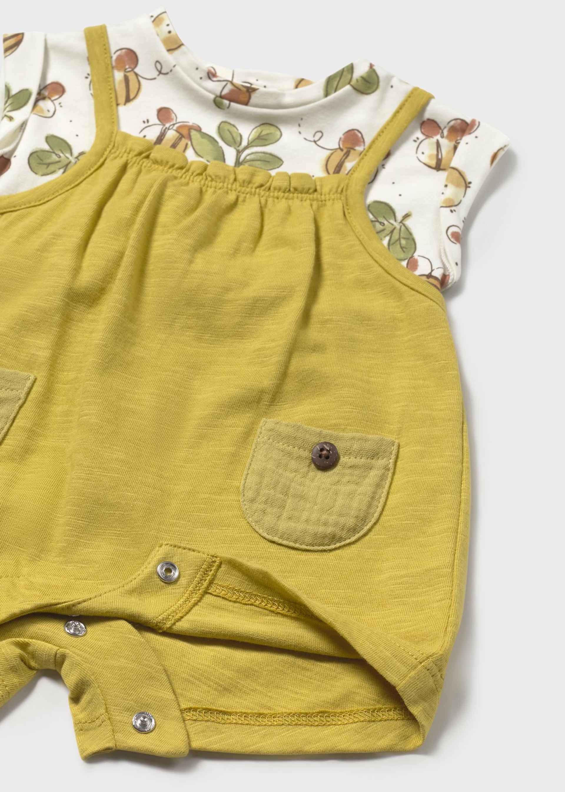 Pelele peto simulado recién nacida Pelele peto simulado recién nacida