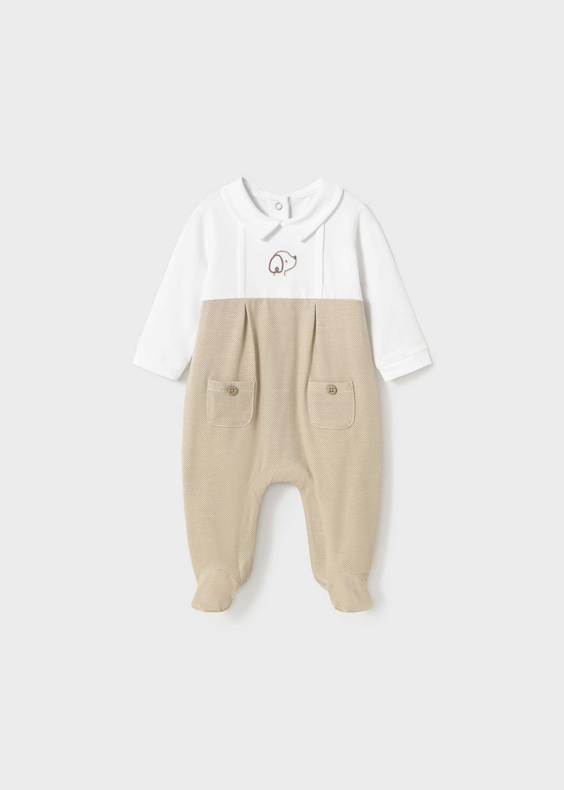 Newborn Collared One-Piece Newborn Collared One-Piece