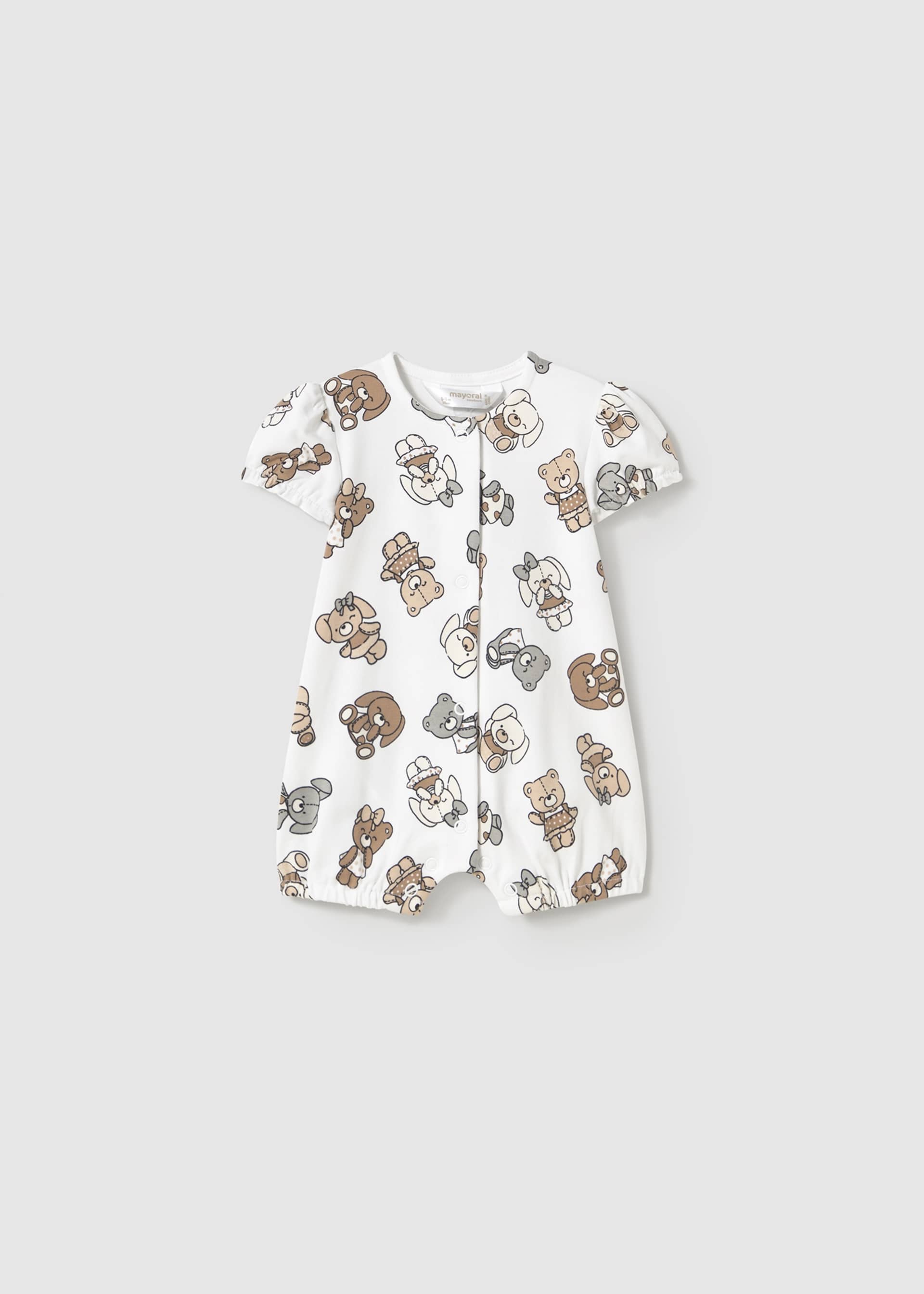 Newborn girl teddy romper Newborn girl teddy romper