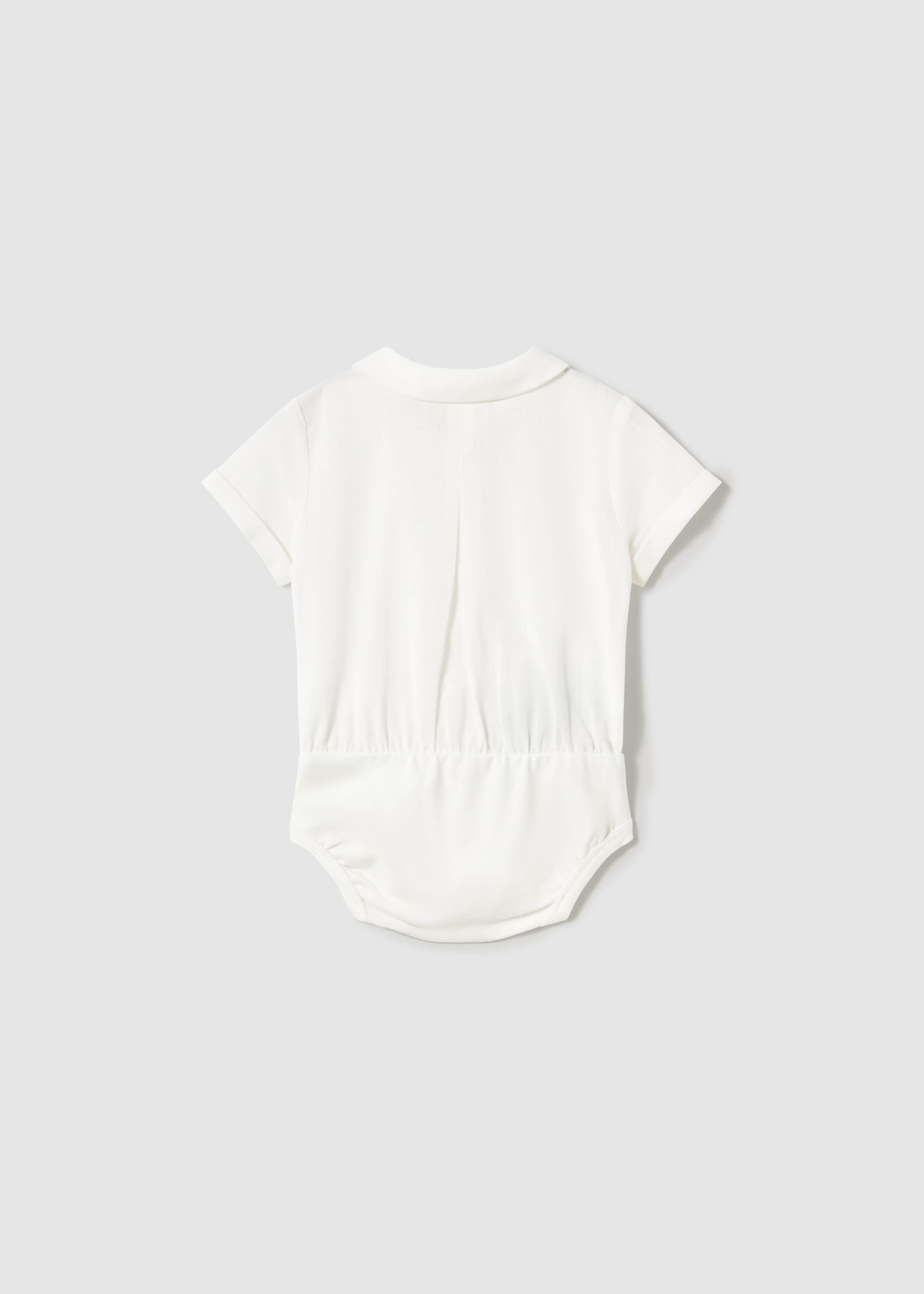 Newborn boy combined bodysuit