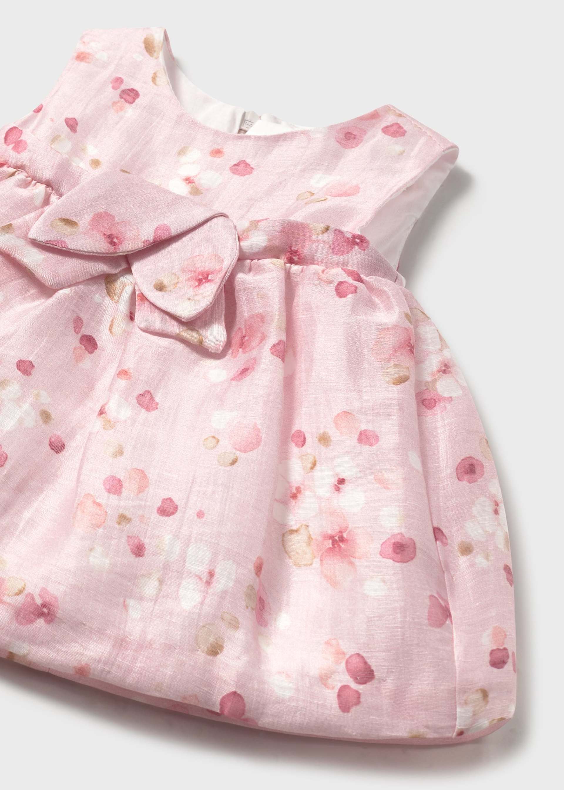 Newborn girl floral dress