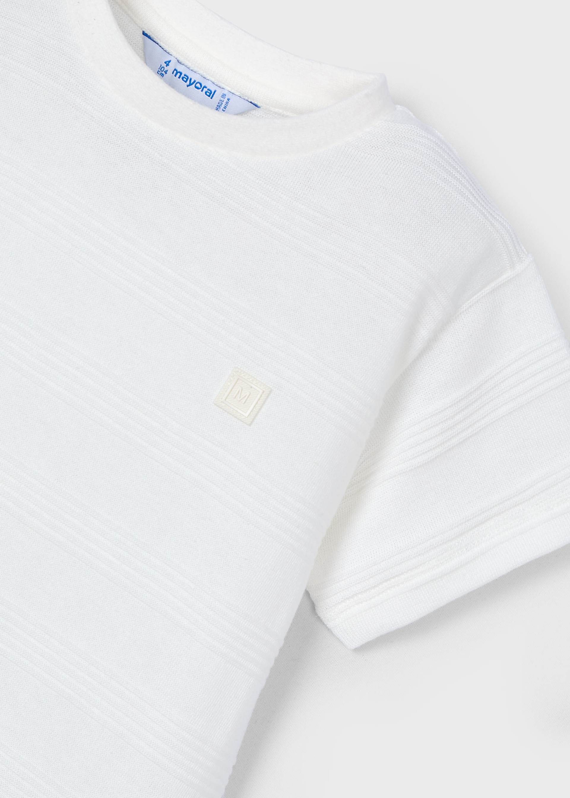 T-Shirt strukturiert Jungen