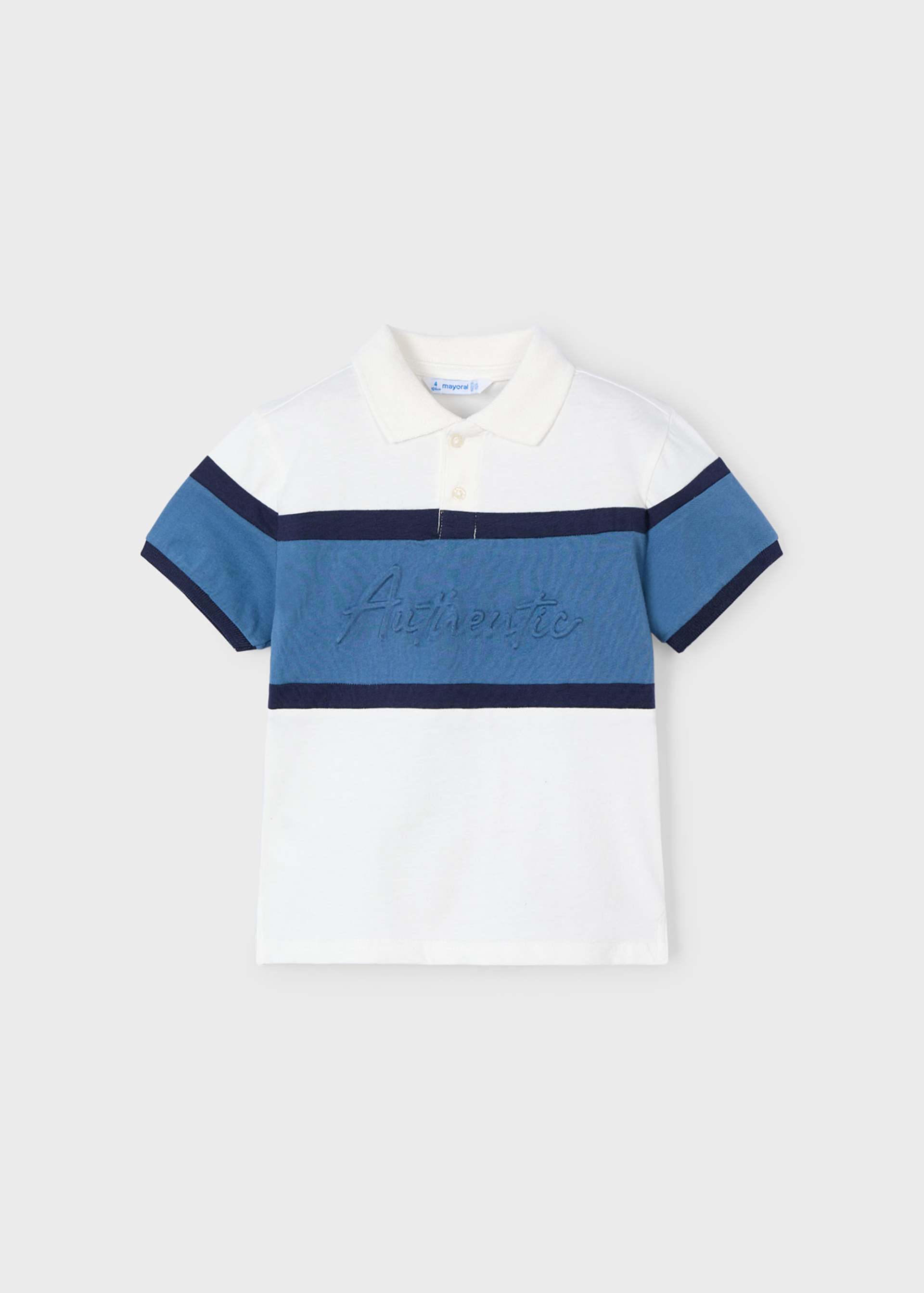 Boy Color Block Polo Shirt Boy Color Block Polo Shirt