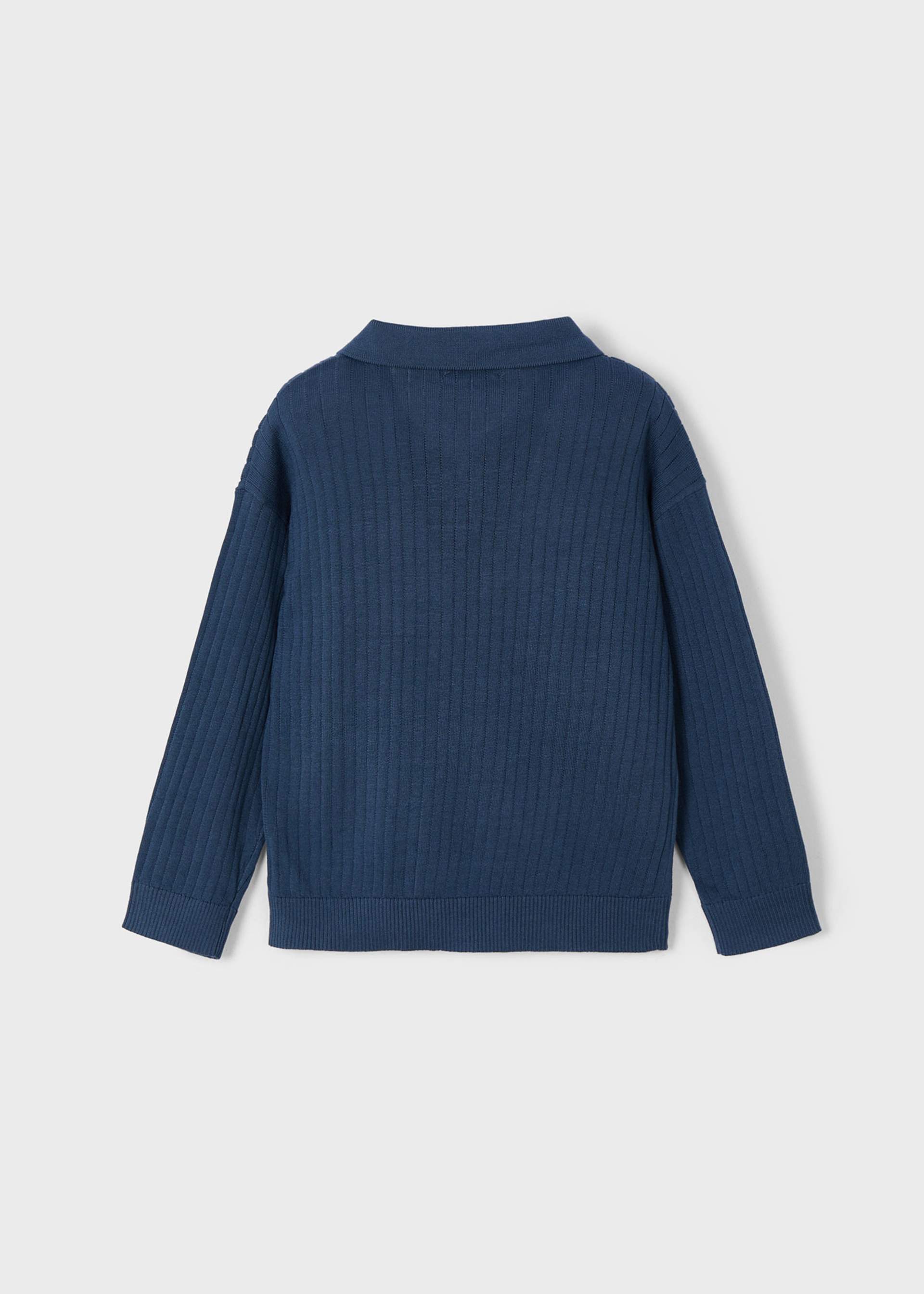 Boy Polo Collar Sweater Boy Polo Collar Sweater
