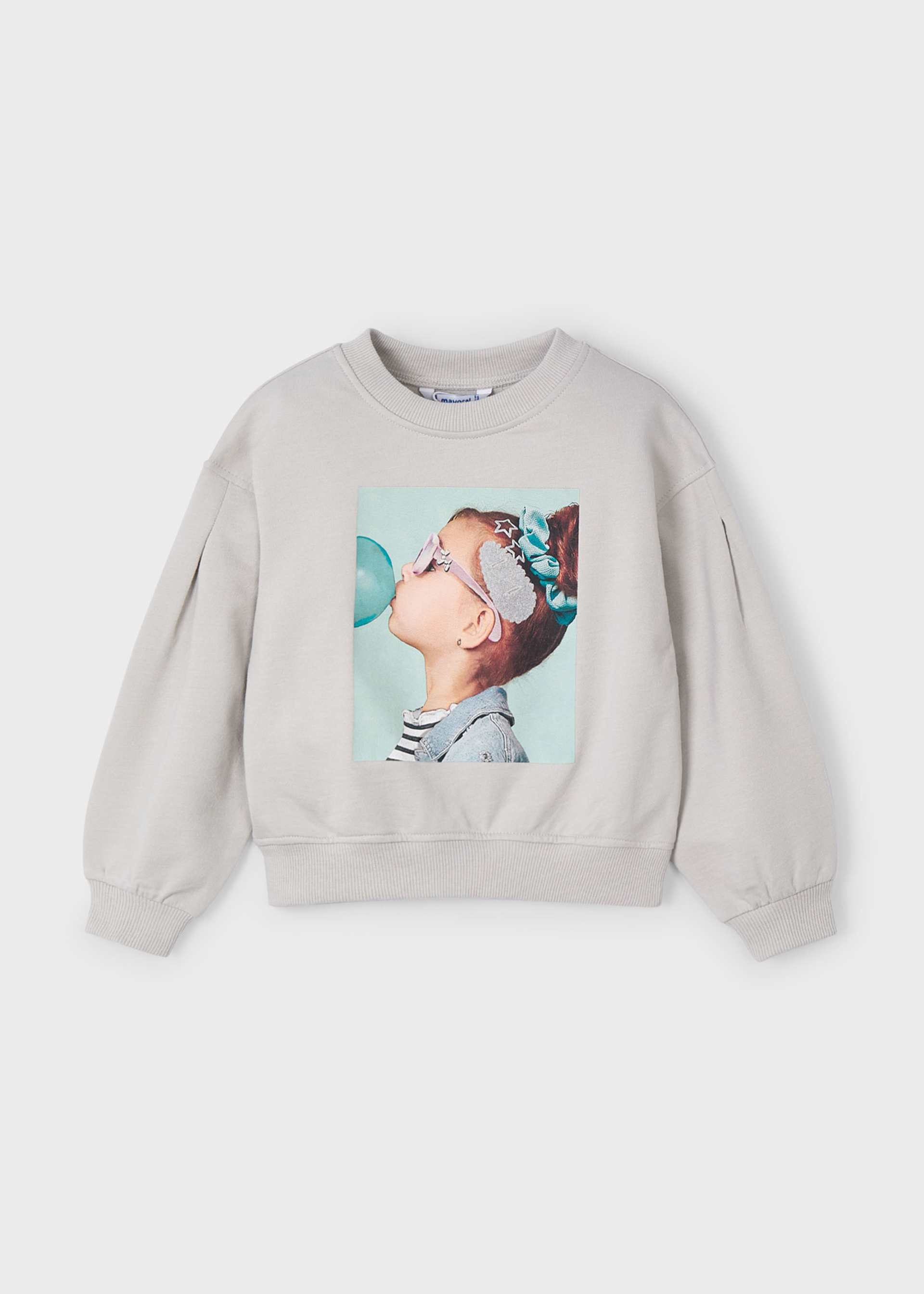 Sweat avec pince fille Sweat avec pince fille