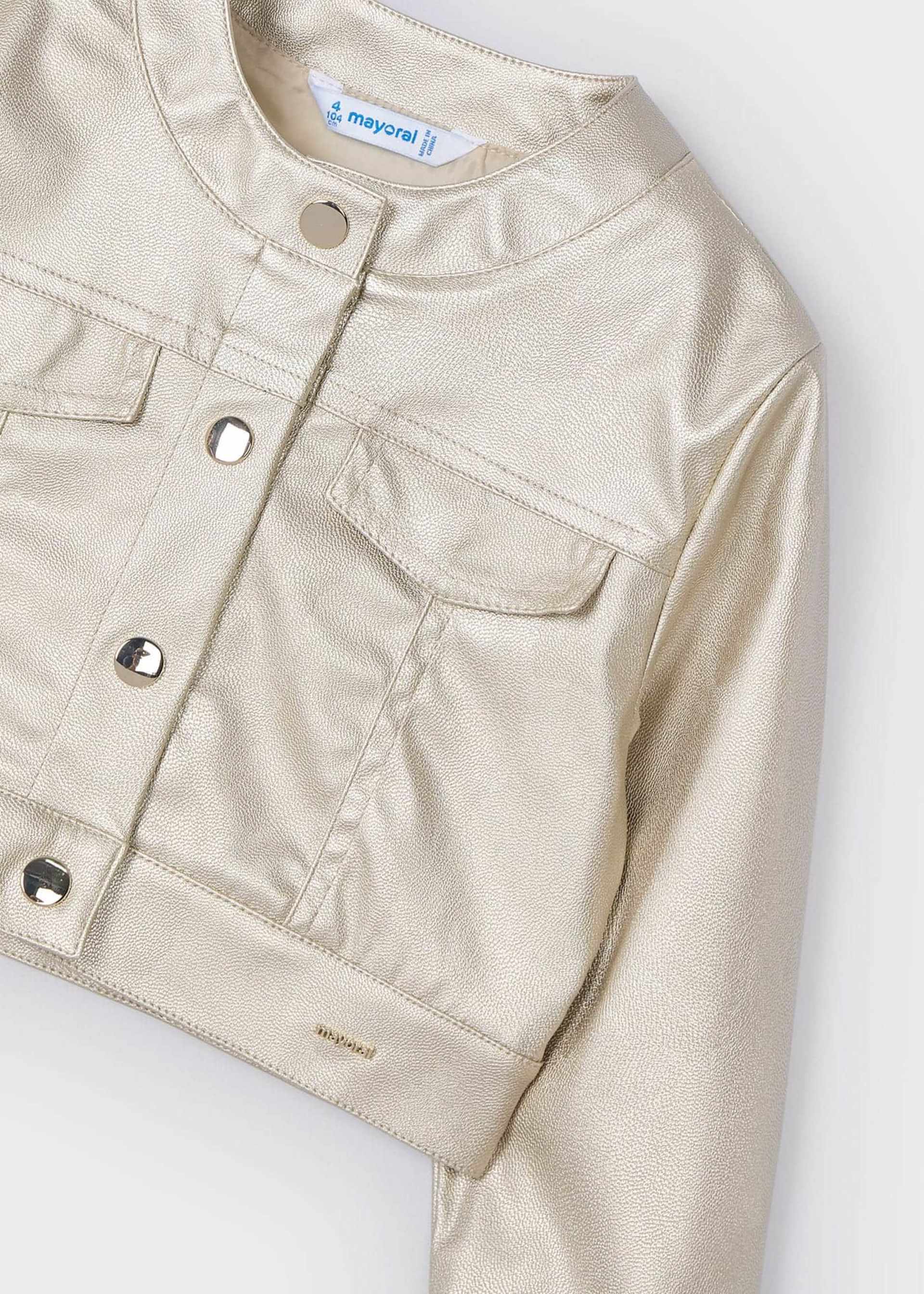 Chaqueta metalizada niña Chaqueta metalizada niña