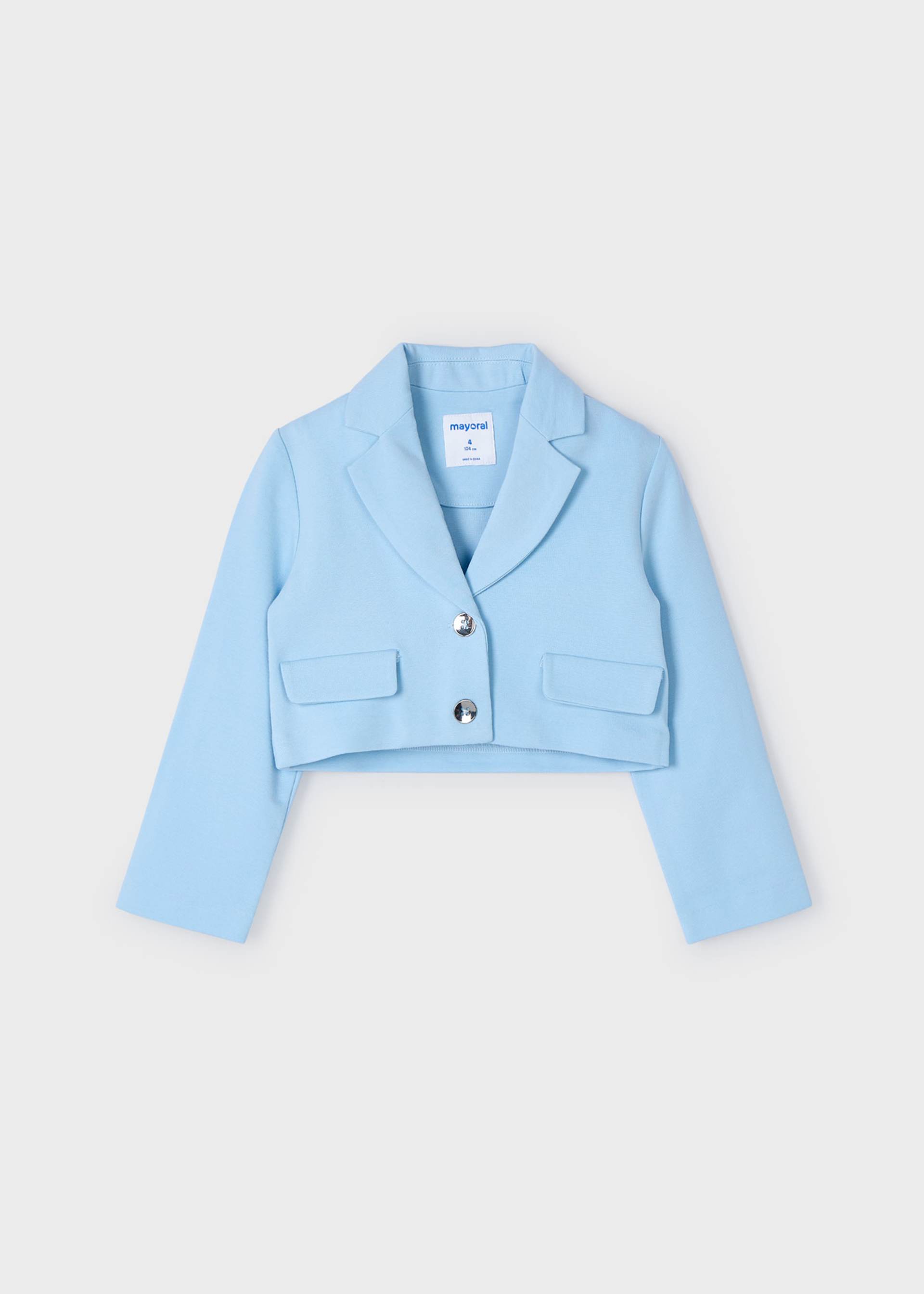 Marynarka z klapami dla dziewczynki