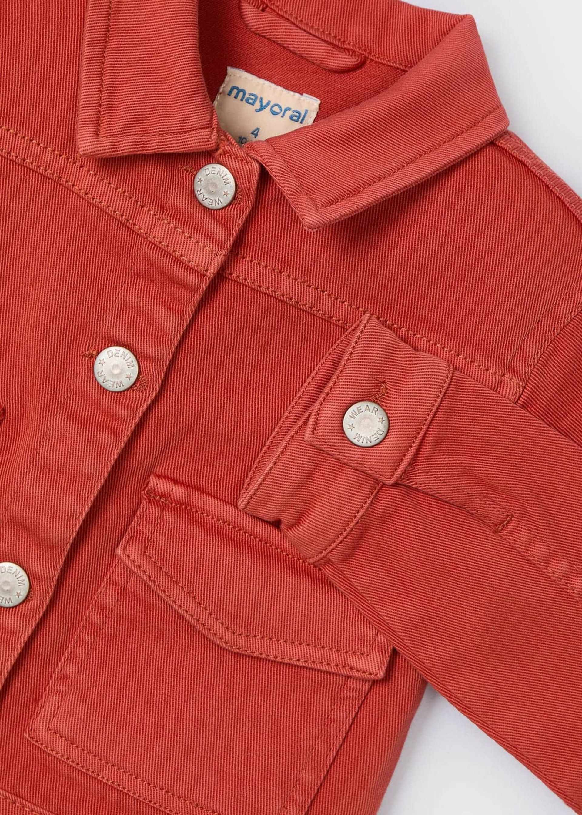 Giubbotto twill bambina