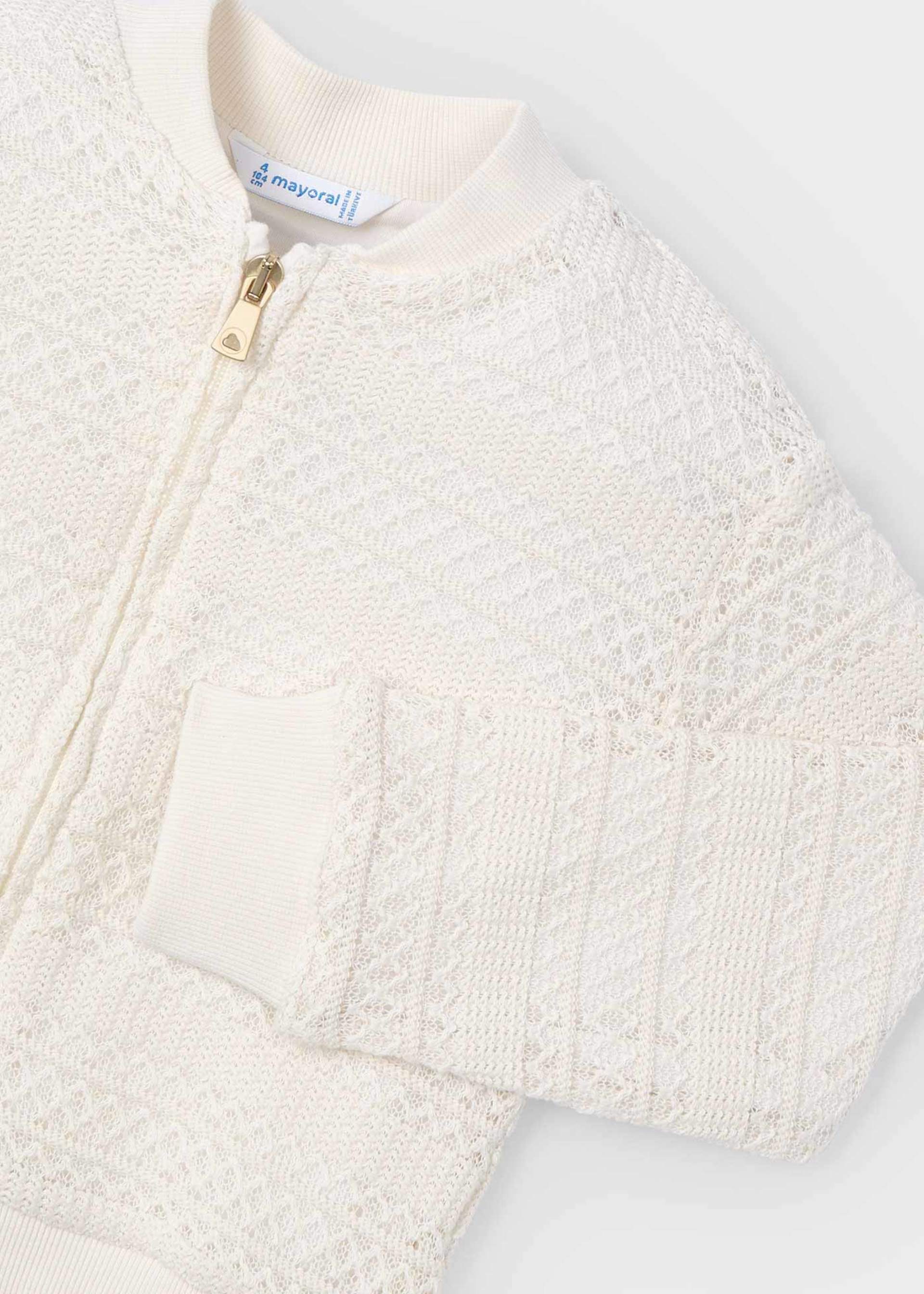 Veste en crochet fille Veste en crochet fille