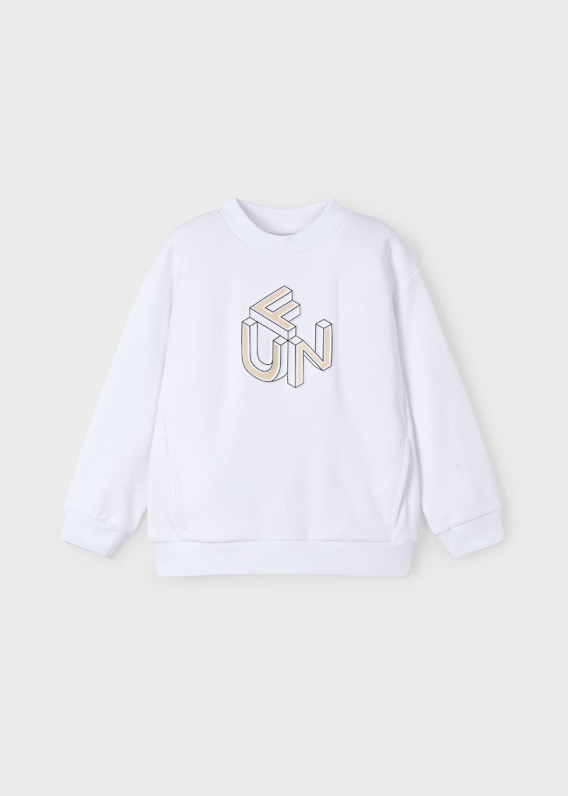 Boy embossed jumper