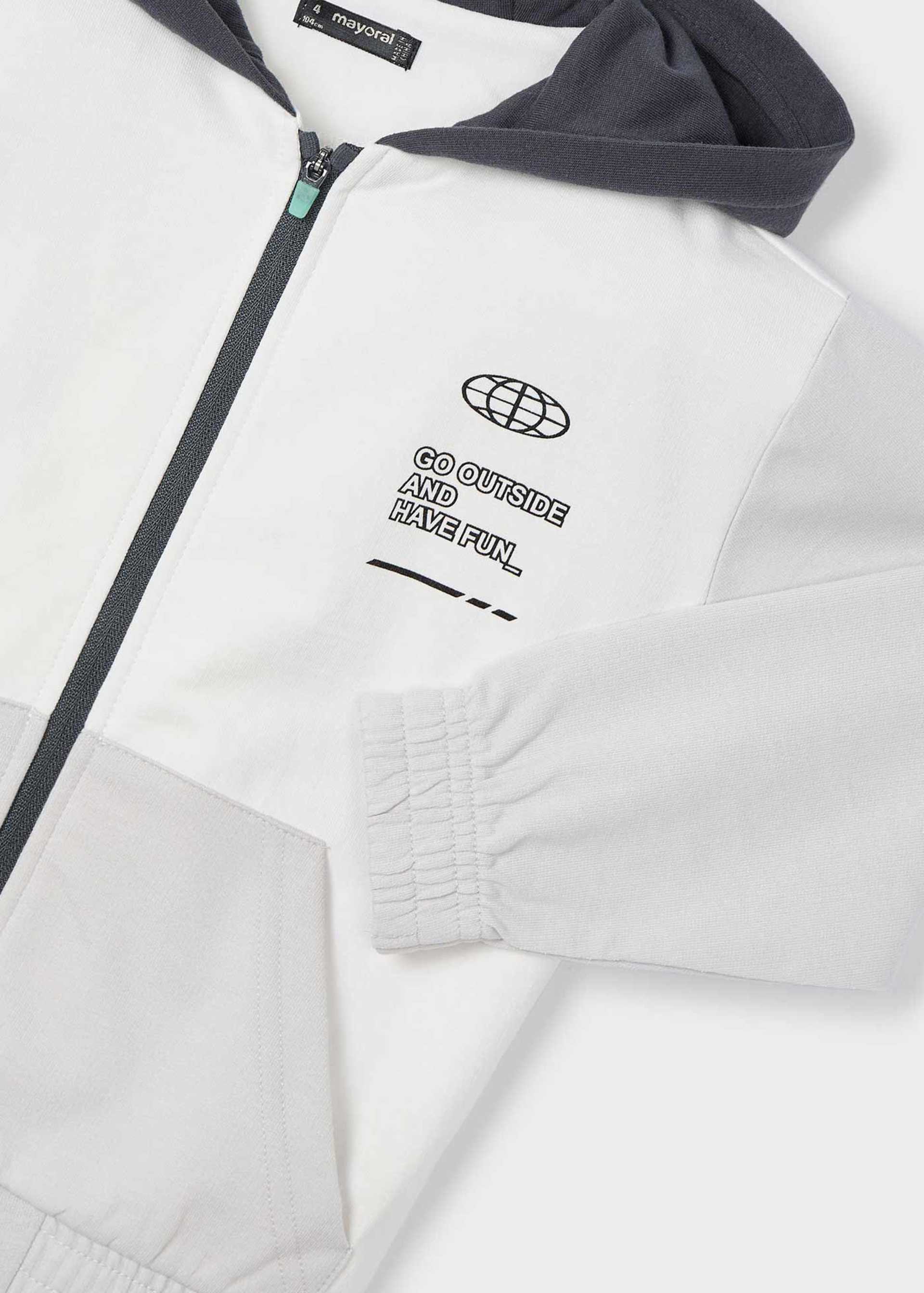 Sudadera bloques color niño