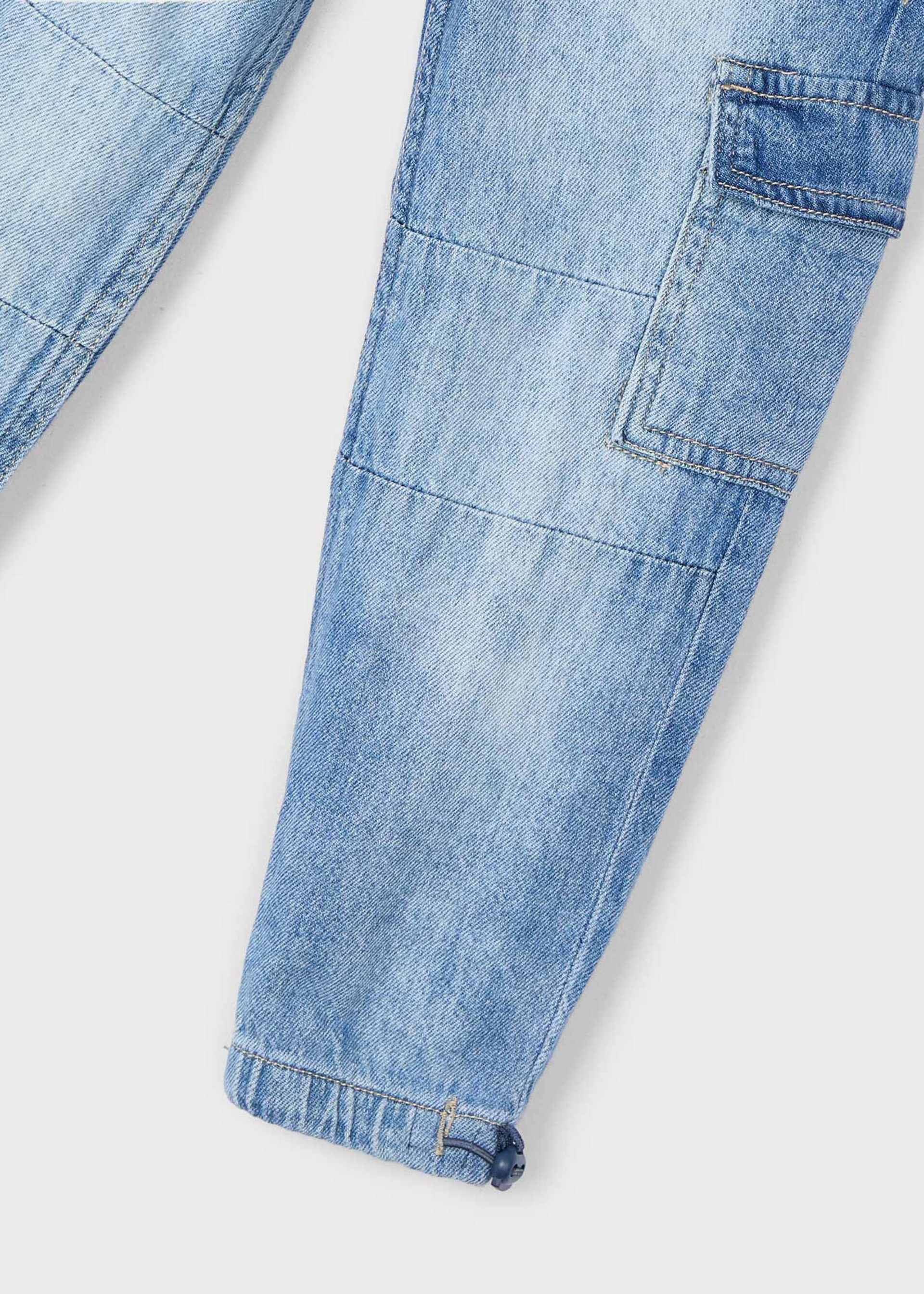 Szerokie spodnie cargo unisex