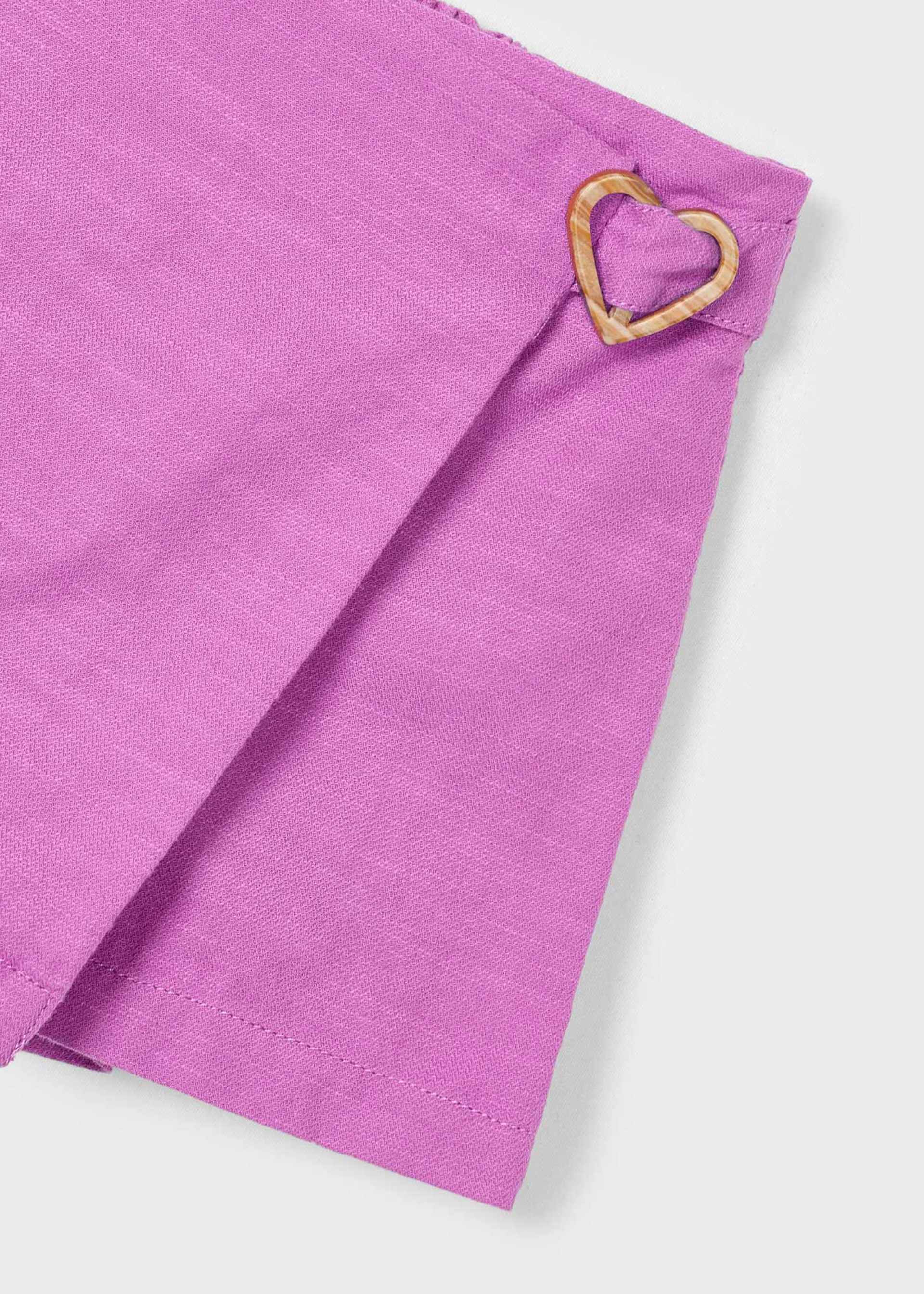 Girl heart detail skort