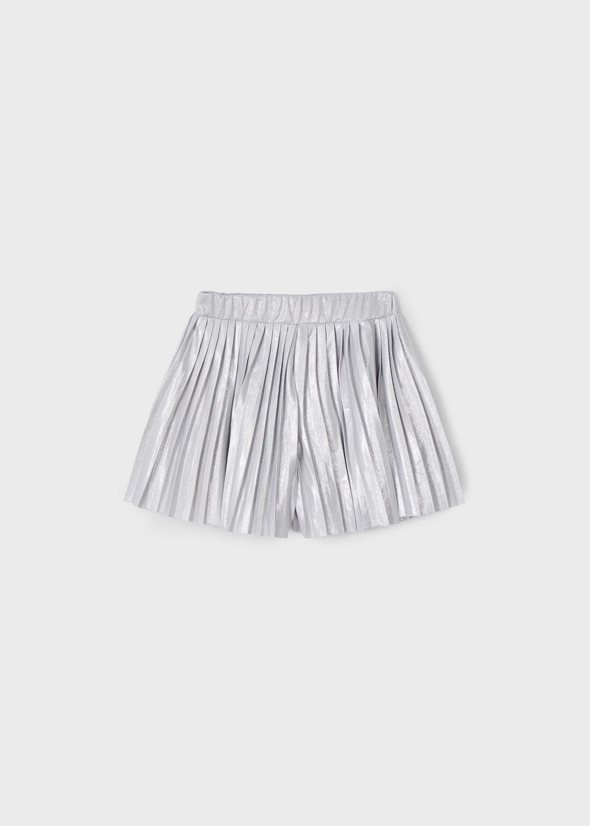 Fusta pantalon plisata fetita