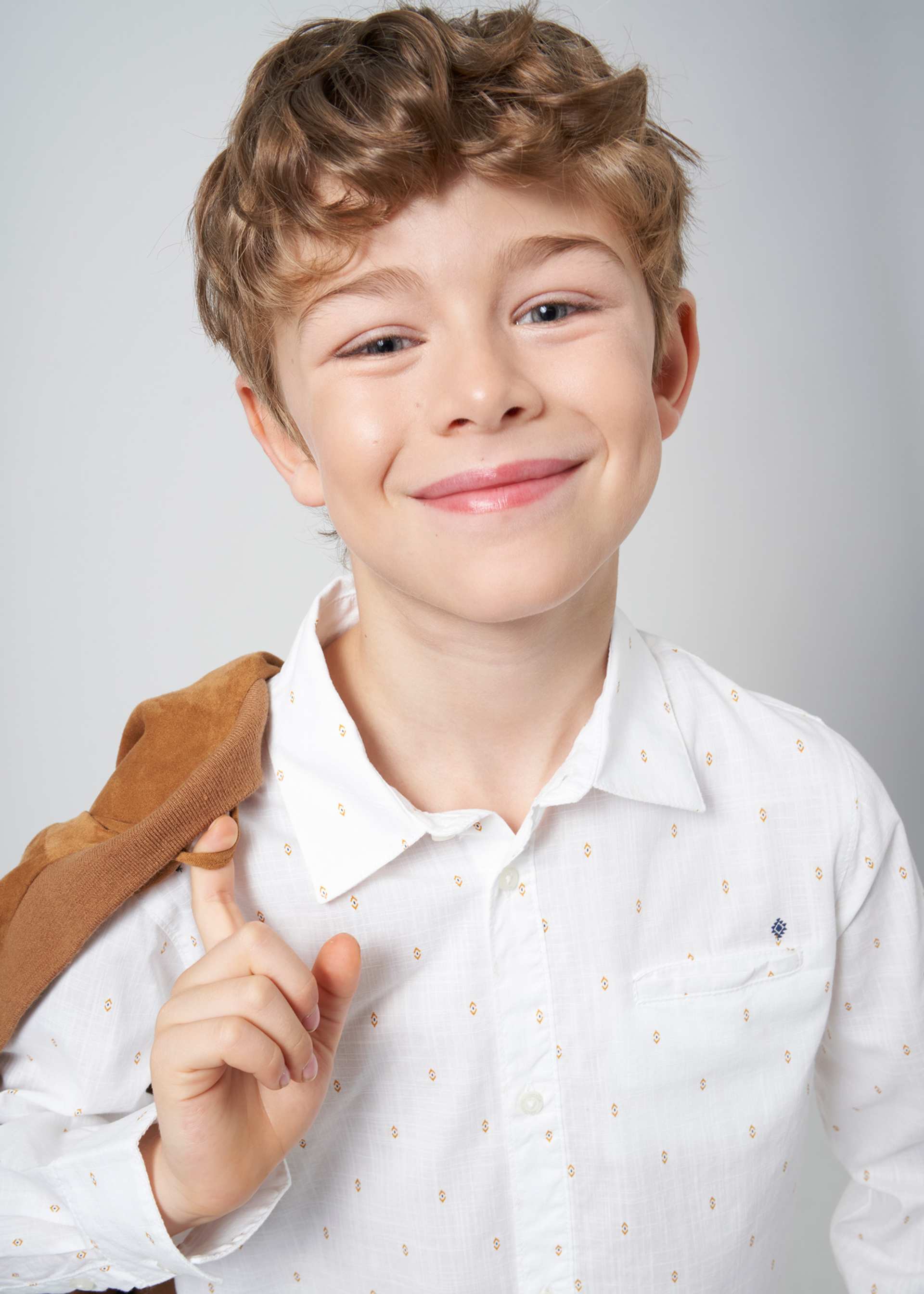 Hemd Muster Better Cotton Teenager Jungen