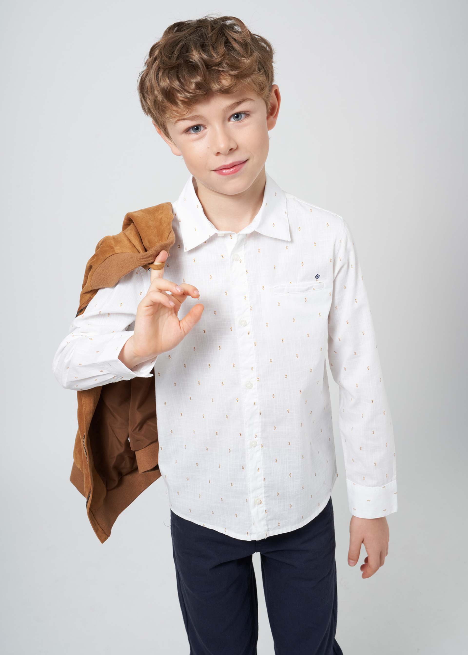 Hemd Muster Better Cotton Teenager Jungen