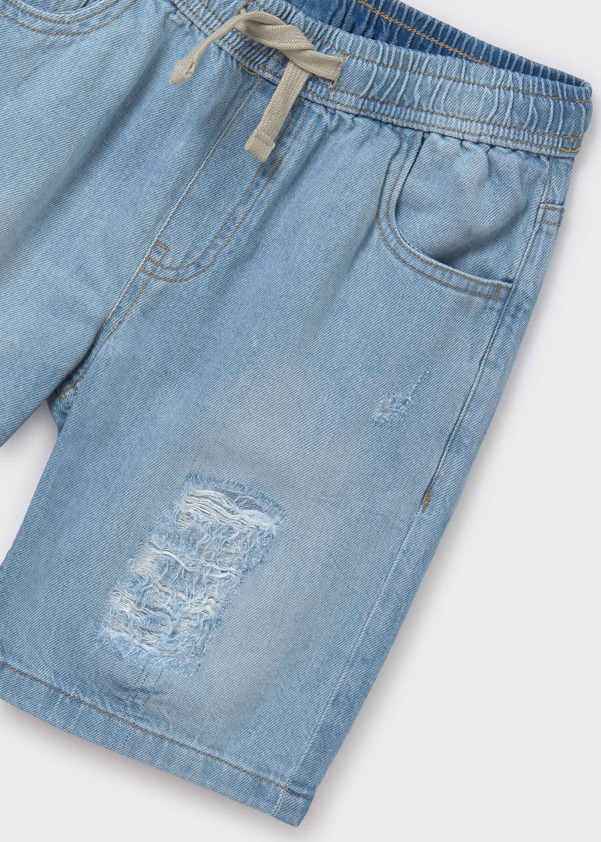 Boy denim ripped shorts Boy denim ripped shorts