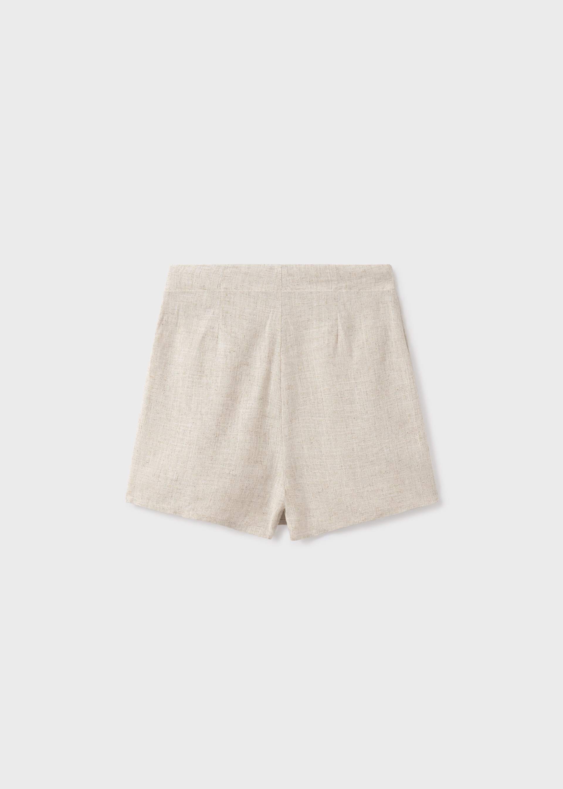 Girl linen skort