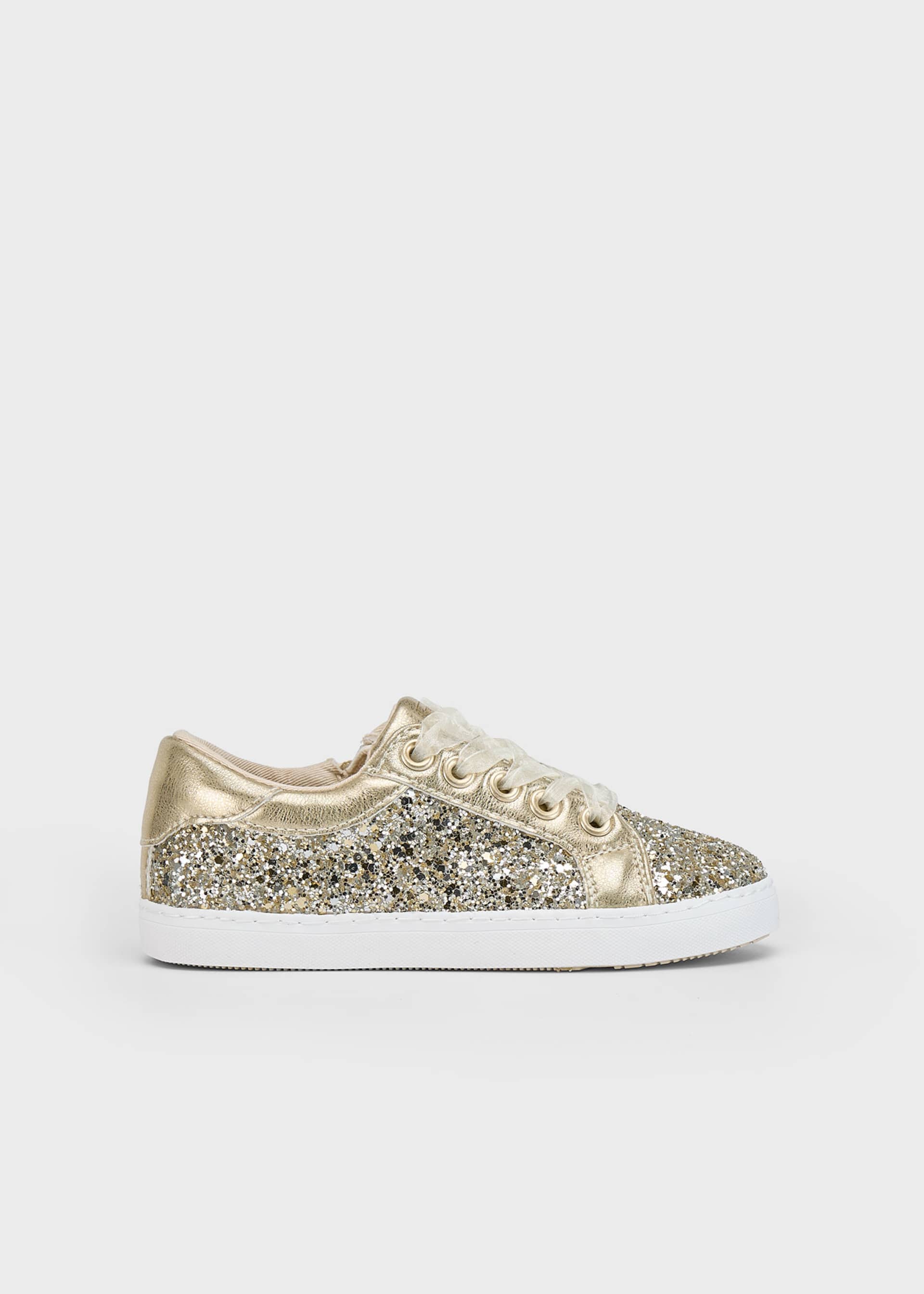 Scarpe sportive glitter bambina