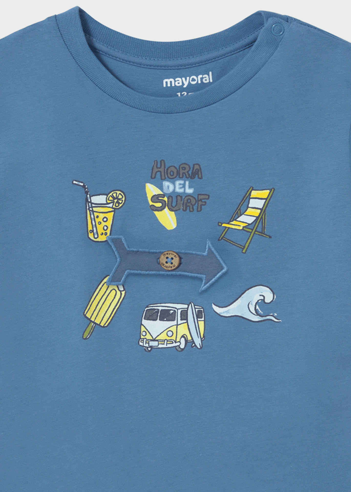 Baby interactive arrow t-shirt Baby interactive arrow t-shirt