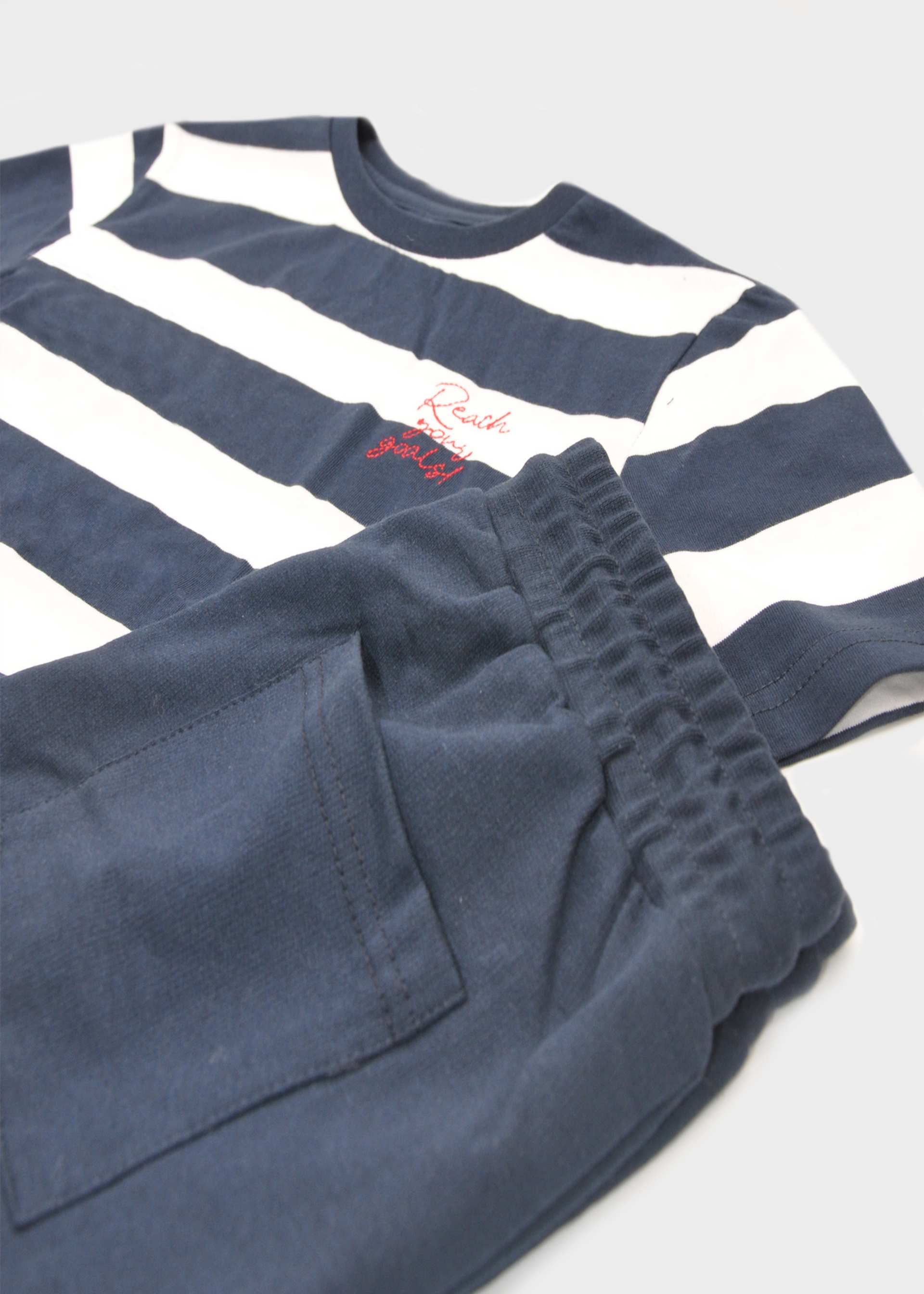 Boy striped set