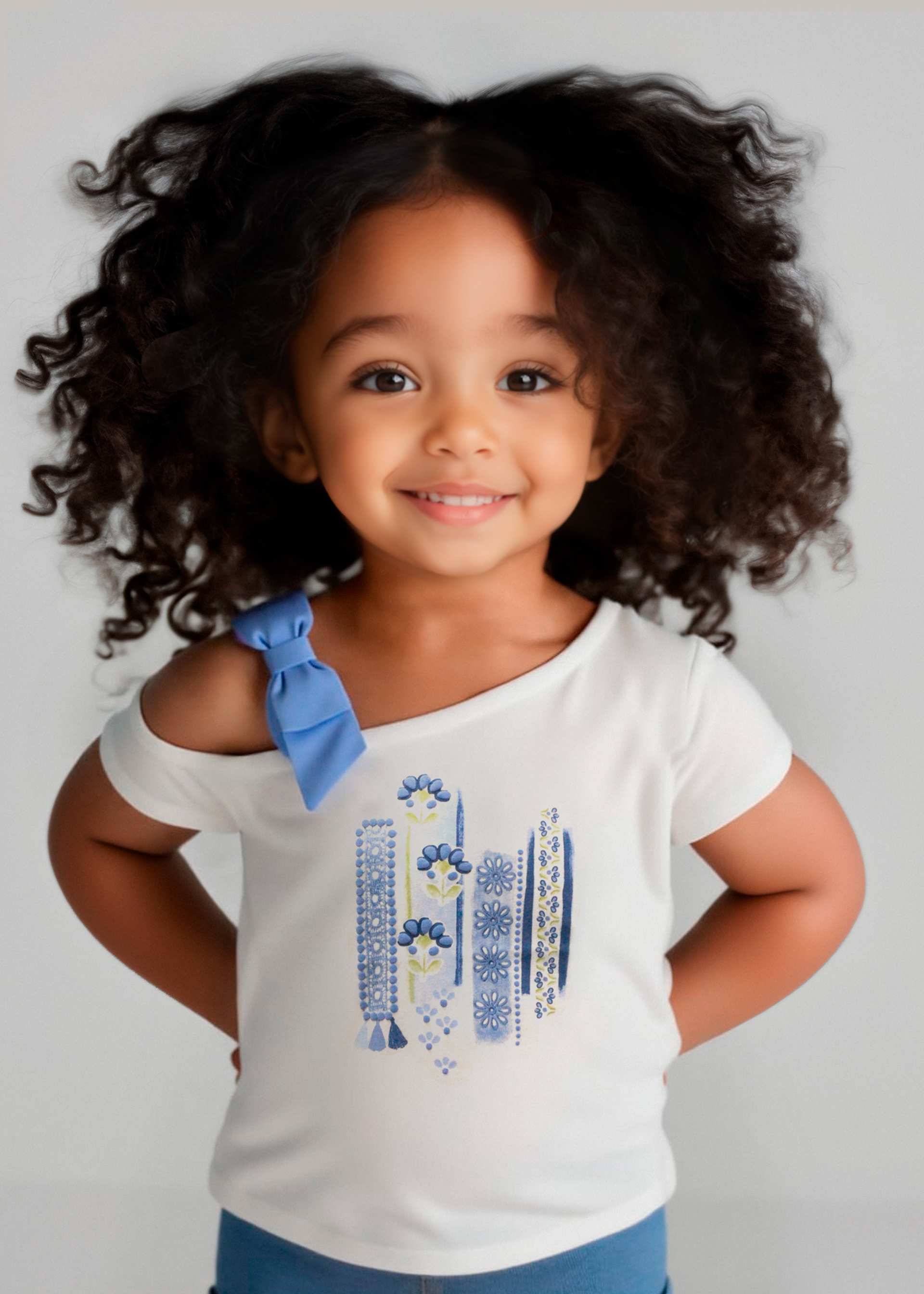 T-Shirt Öffnungen Mädchen