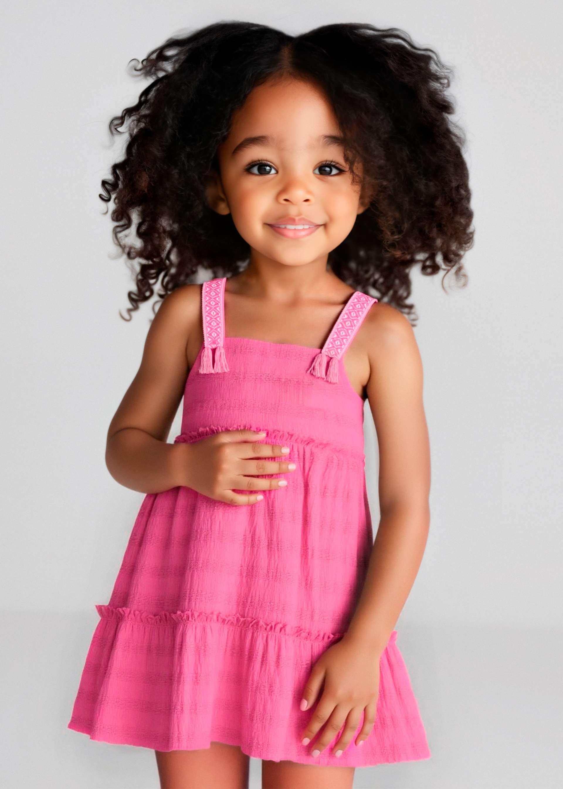 Vestido tirantes fantasía niña