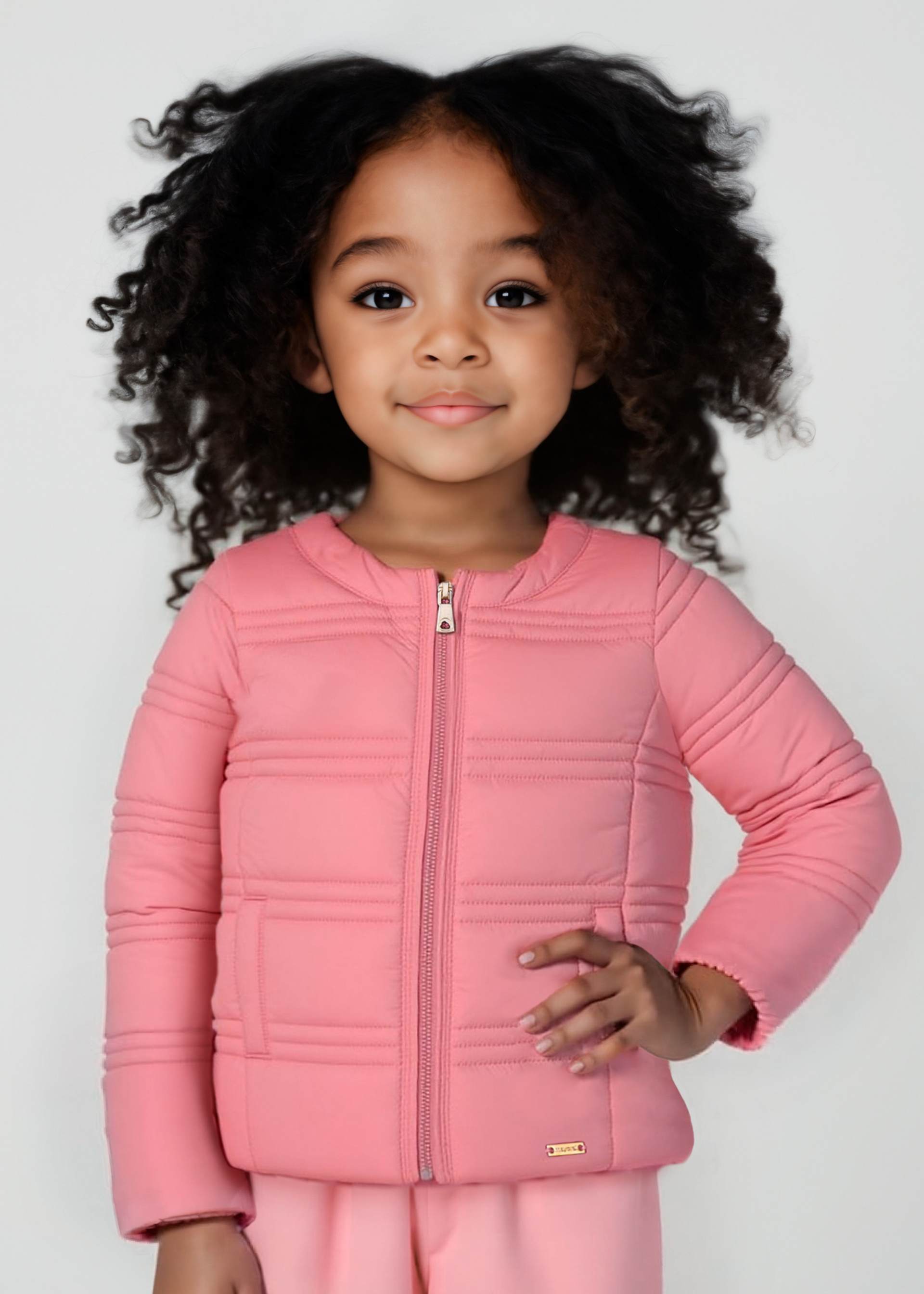 Girl lightweight padded jacket