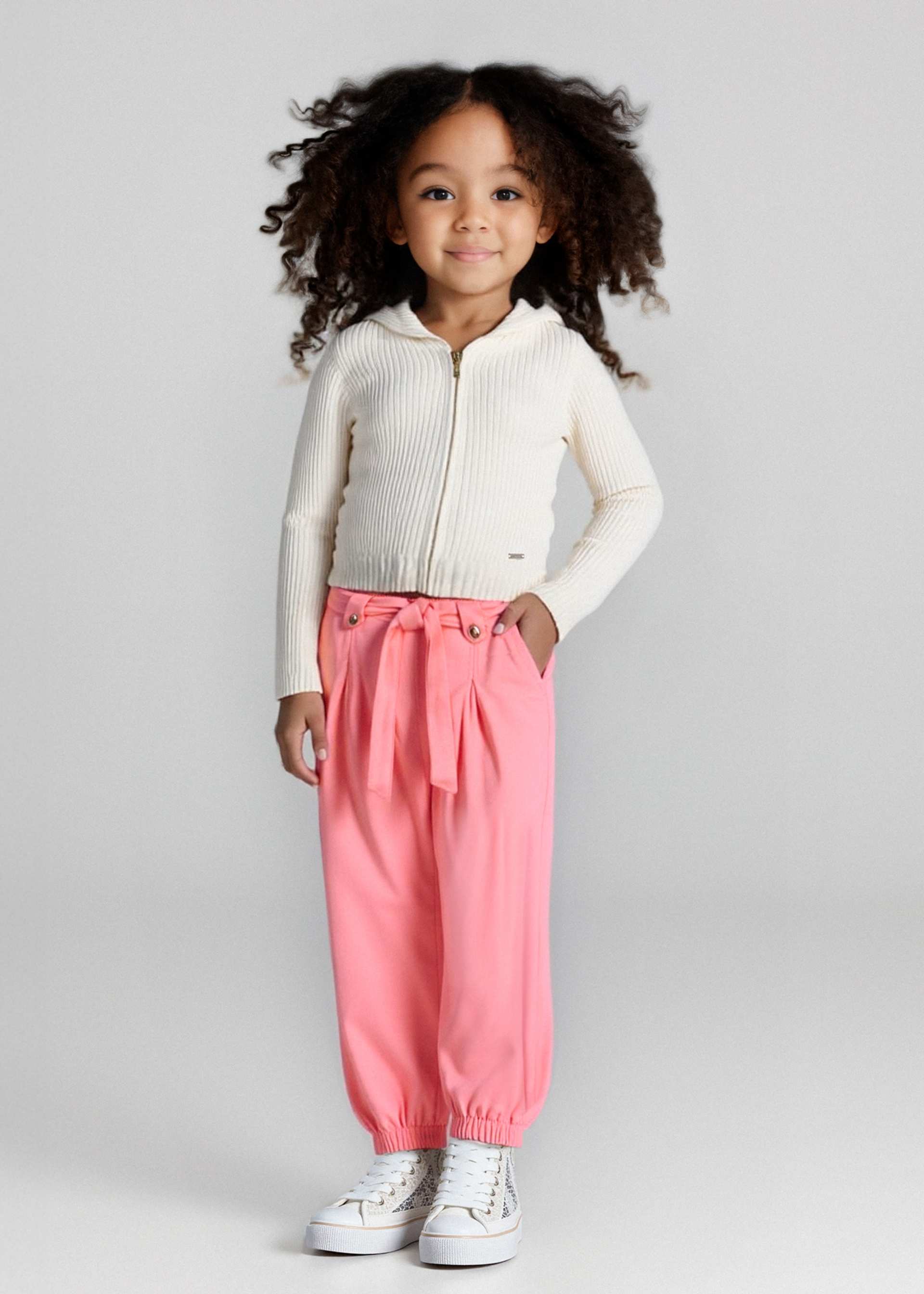 Pantalón fluido bombacho niña Pantalón fluido bombacho niña