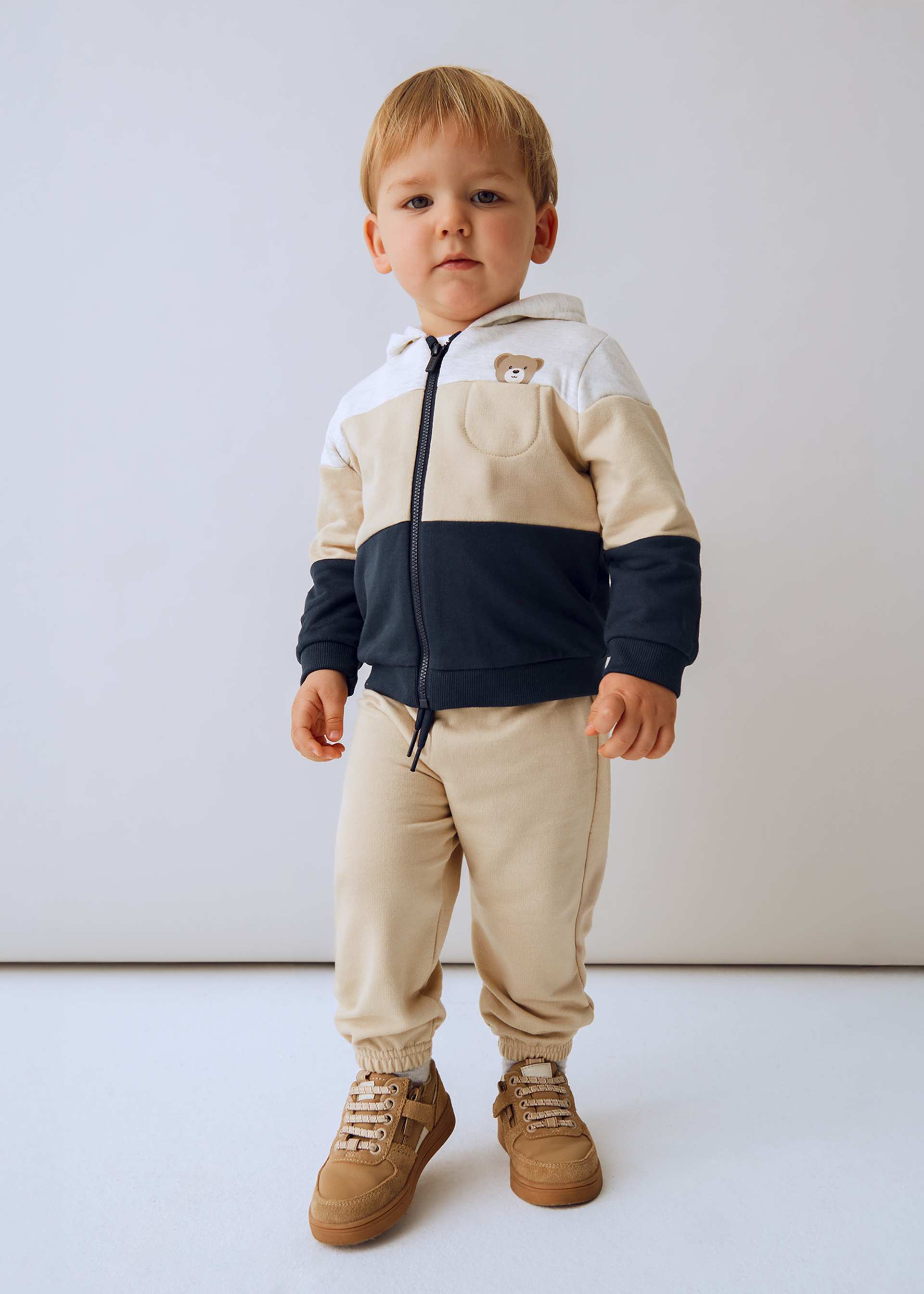 Cappotto panno alamari con cappuccio Bambino – Mayoral - PiccolePerle