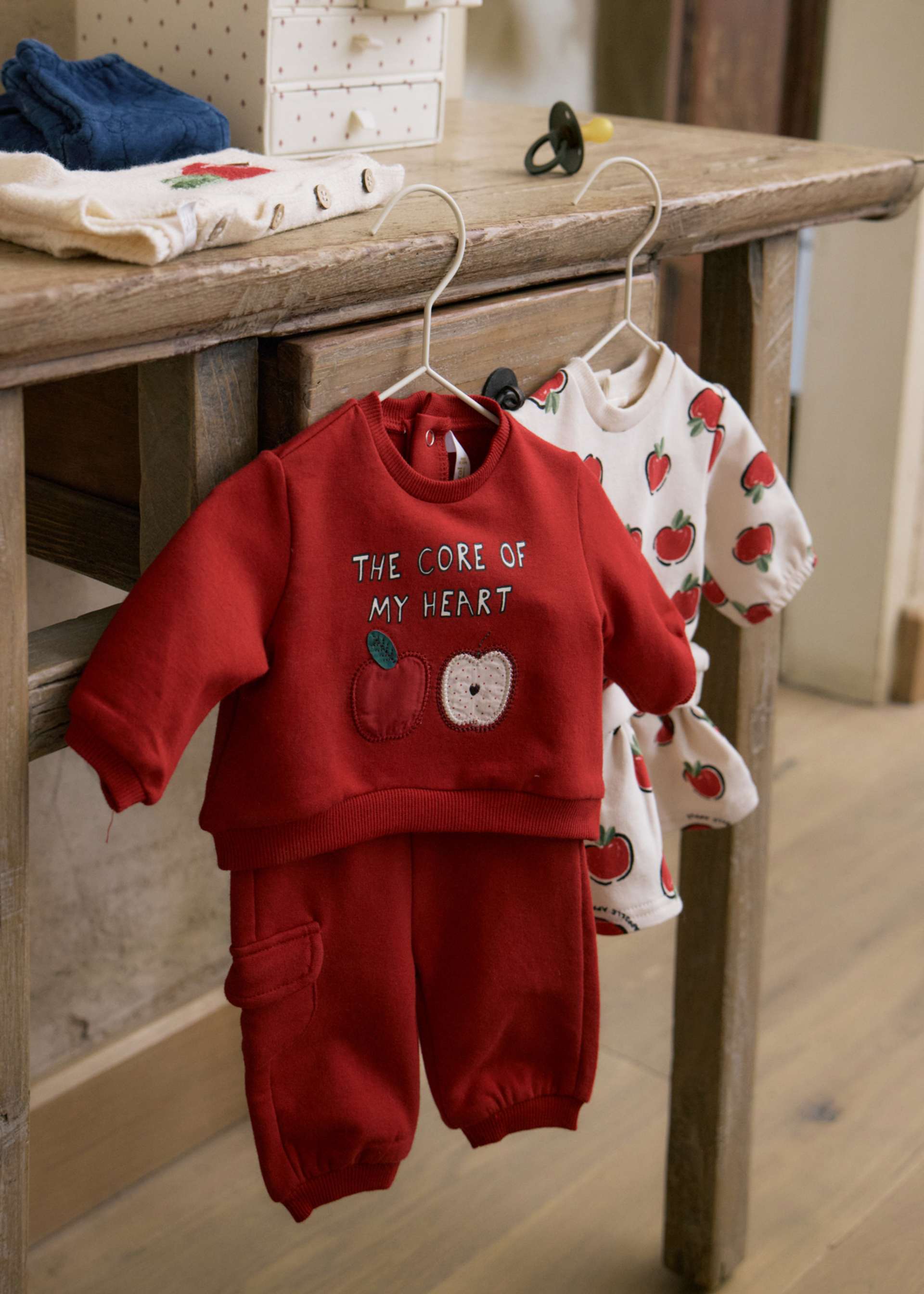 Set 4 piese casual nou-nascut