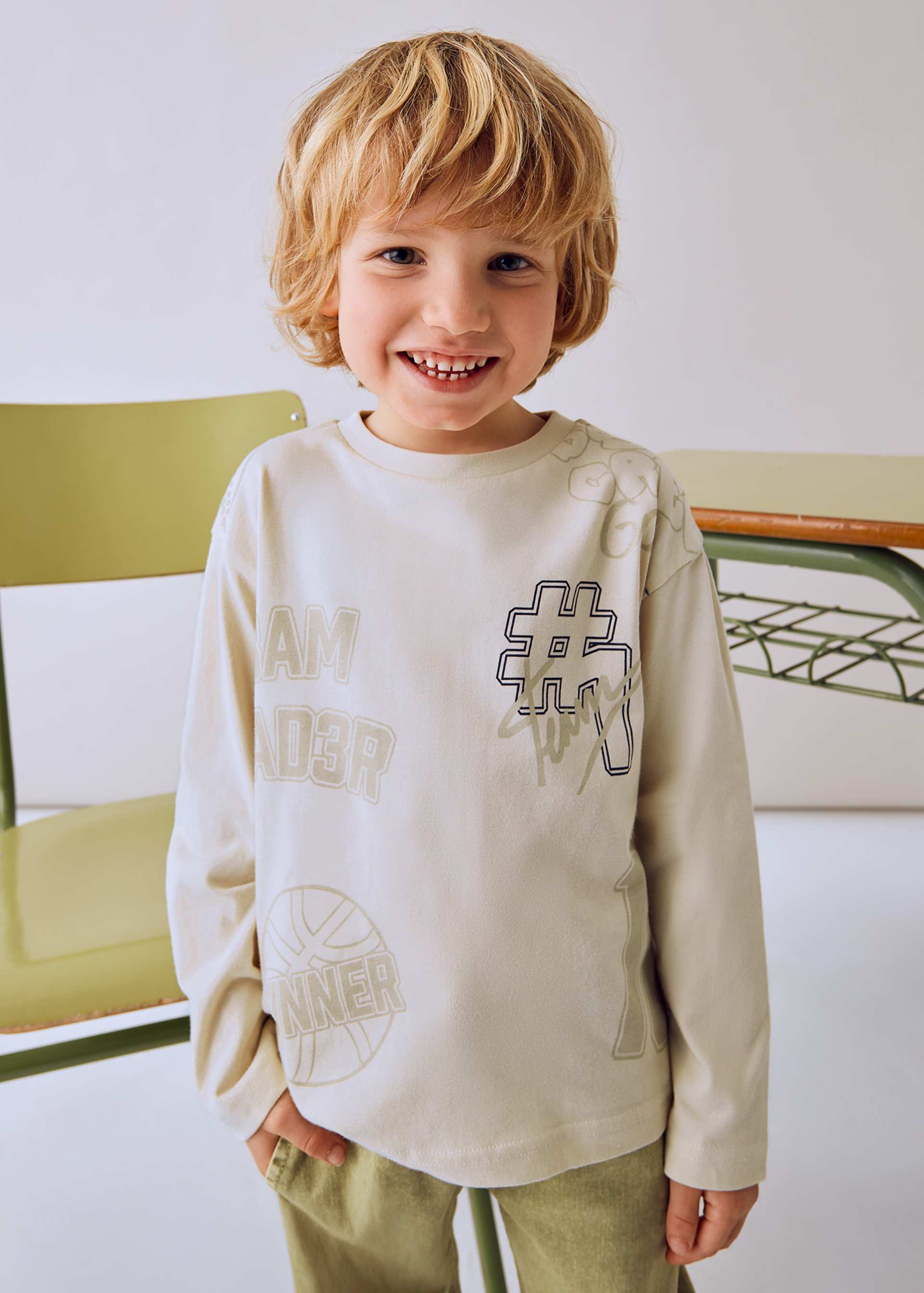 Camisola serigrafia menino