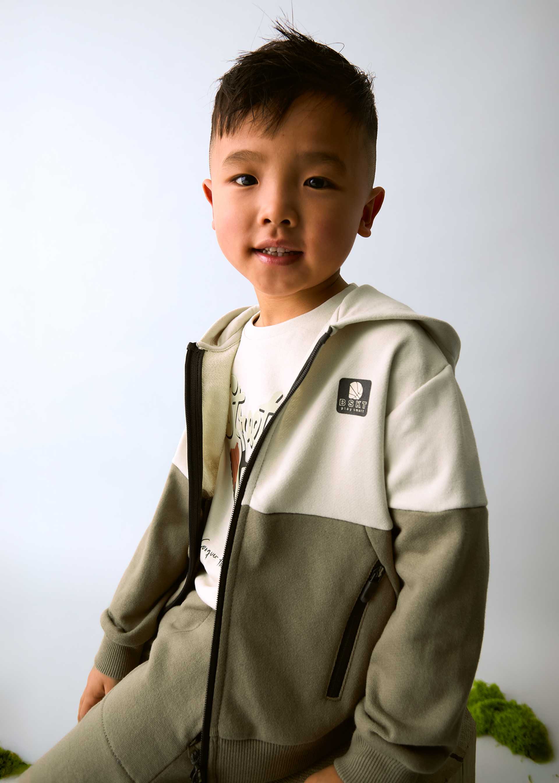 Boy Zip-Up Hoodie