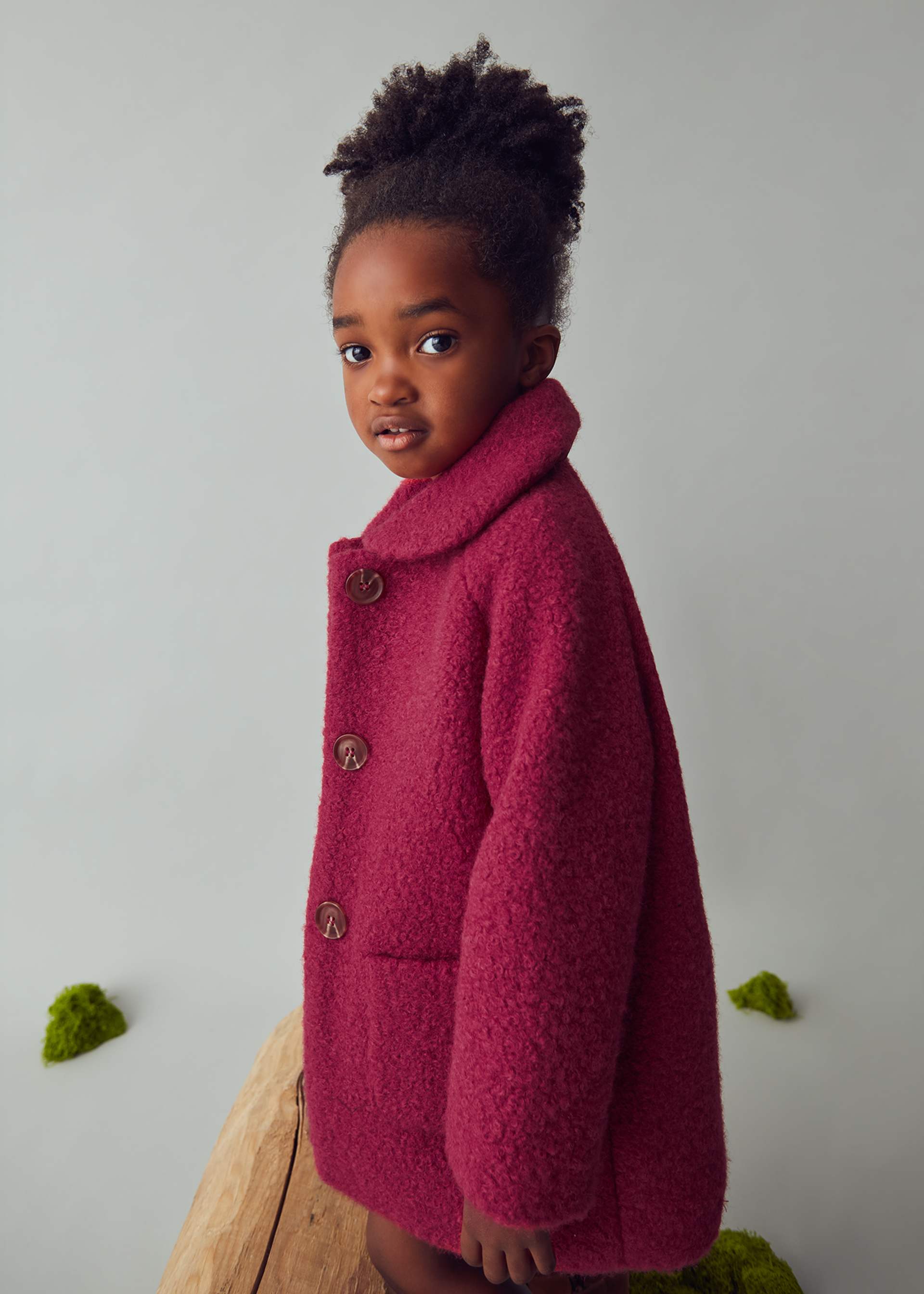Girl Terry Coat