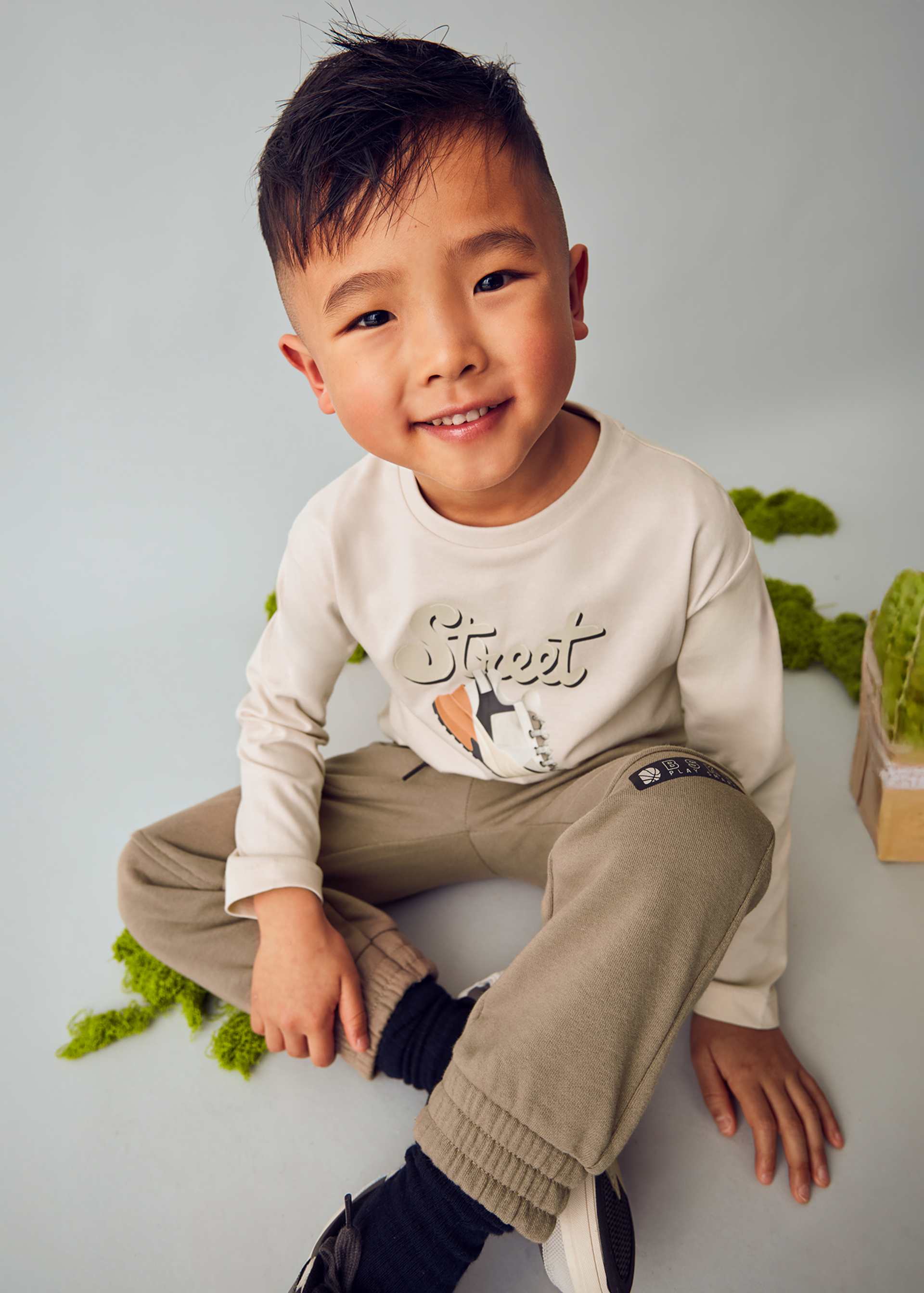 Pantalón deportivo felpa niño