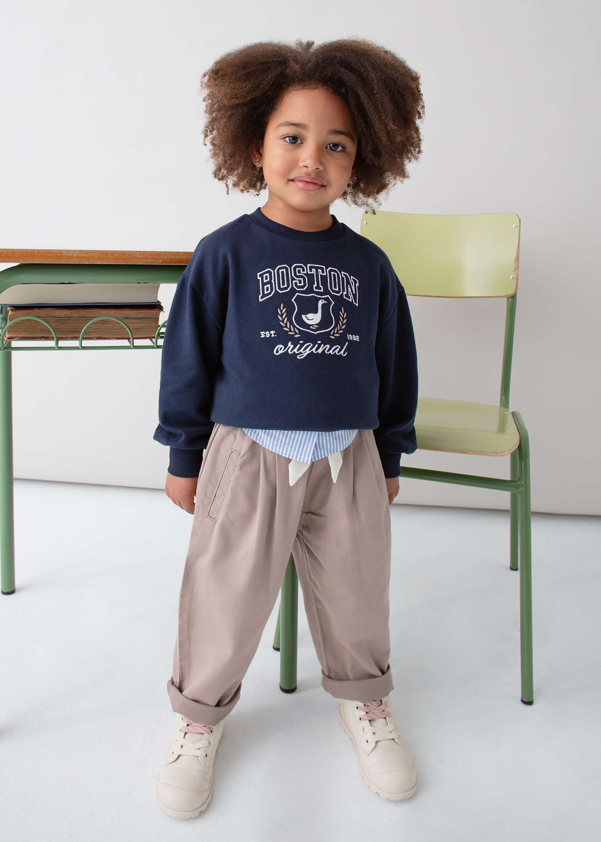 Pantalon fluide fille