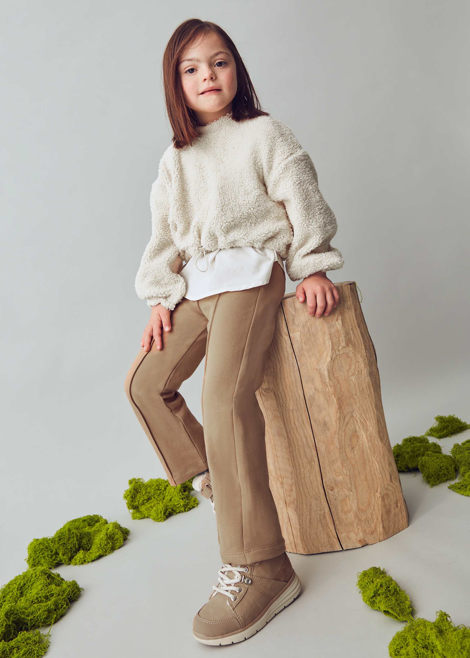 Leggings en molleton fille Leggings en molleton fille