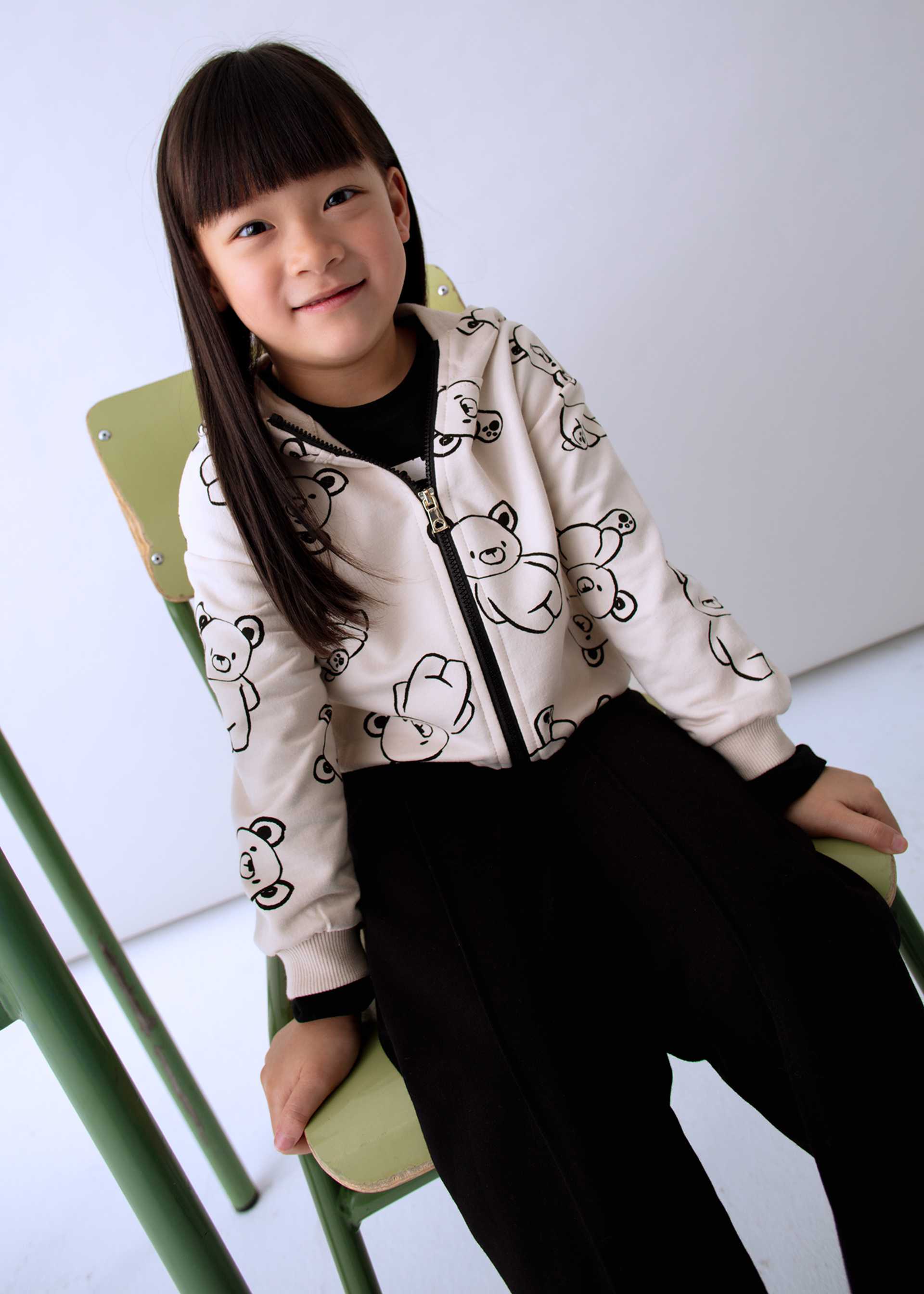 Girls 2 trouser tracksuit set