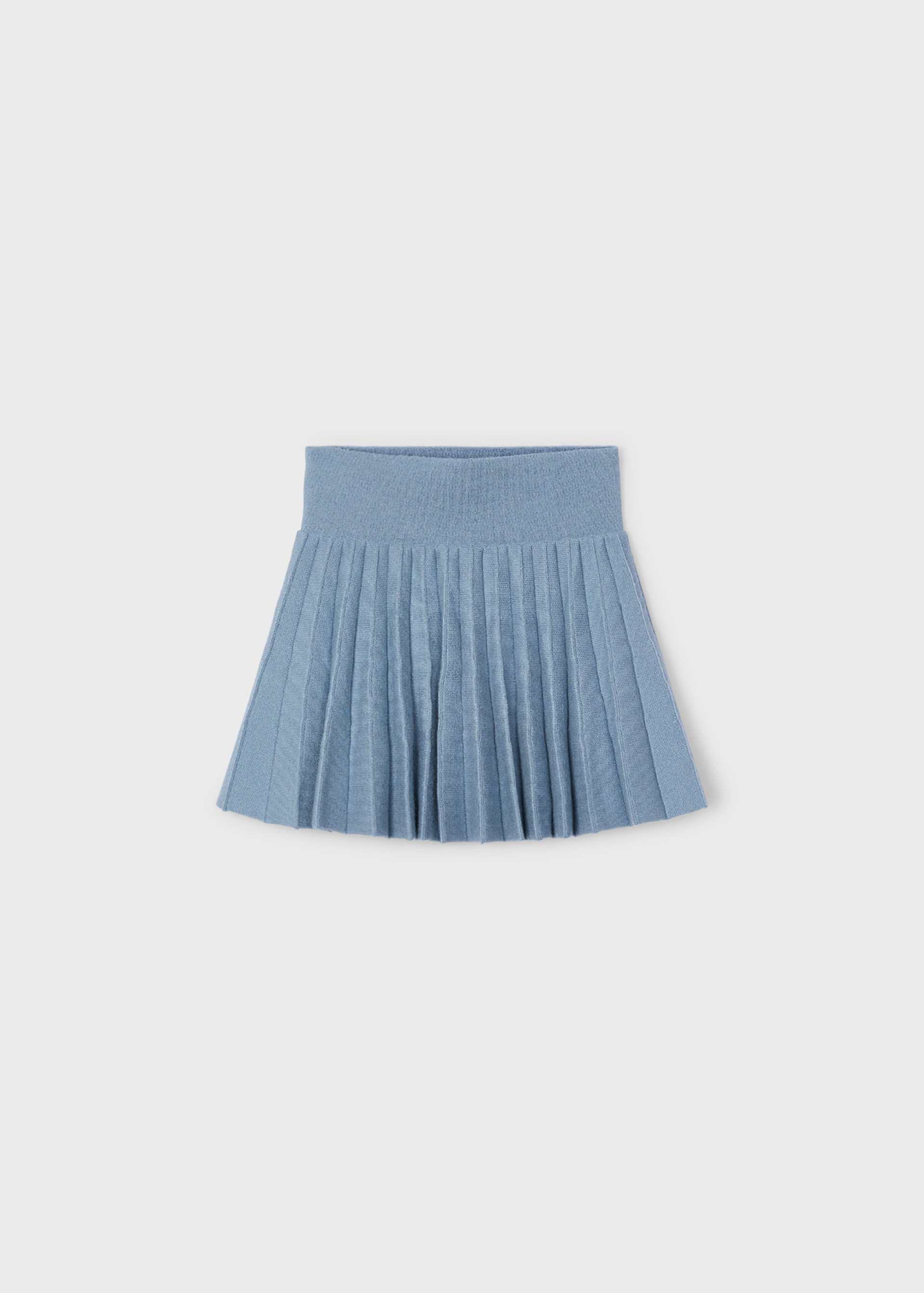 Girl Pleated Knit Skirt Girl Pleated Knit Skirt
