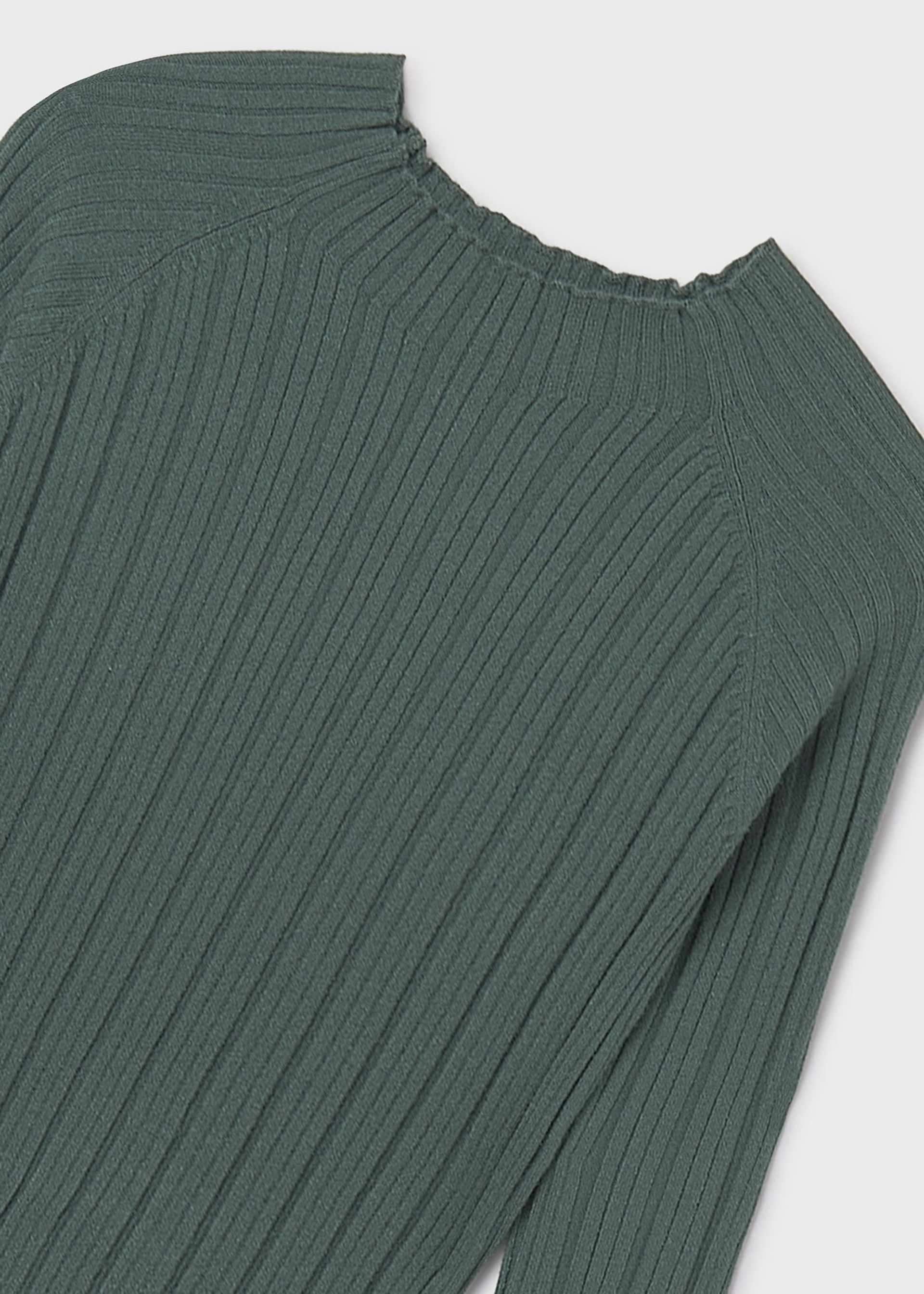 Maglietta lupetto tricot ragazza